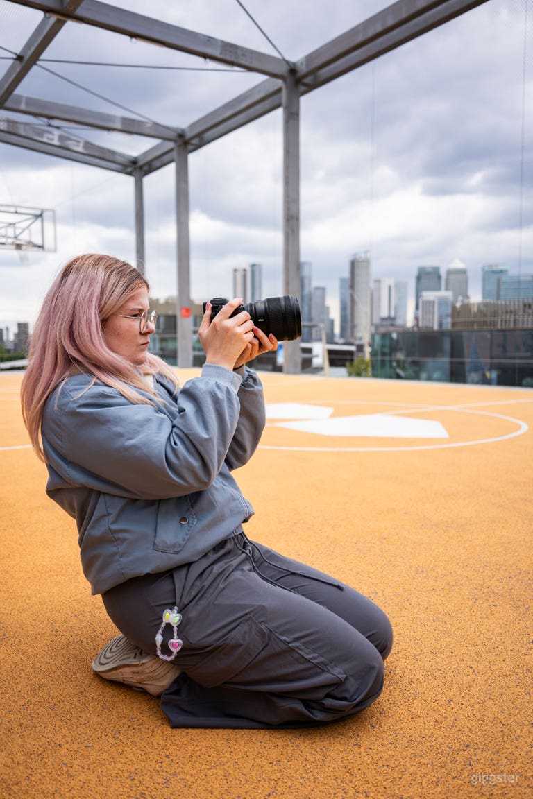  Photoshoot on the basketball court 