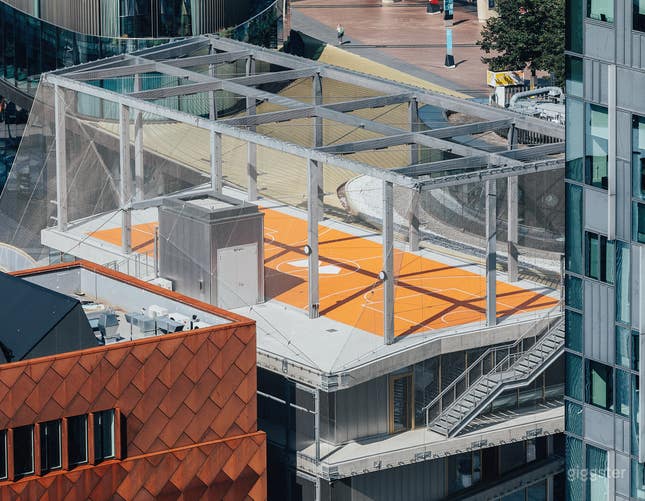London Rooftop Basketball Court | Unique Filming & Event Space | Giggster