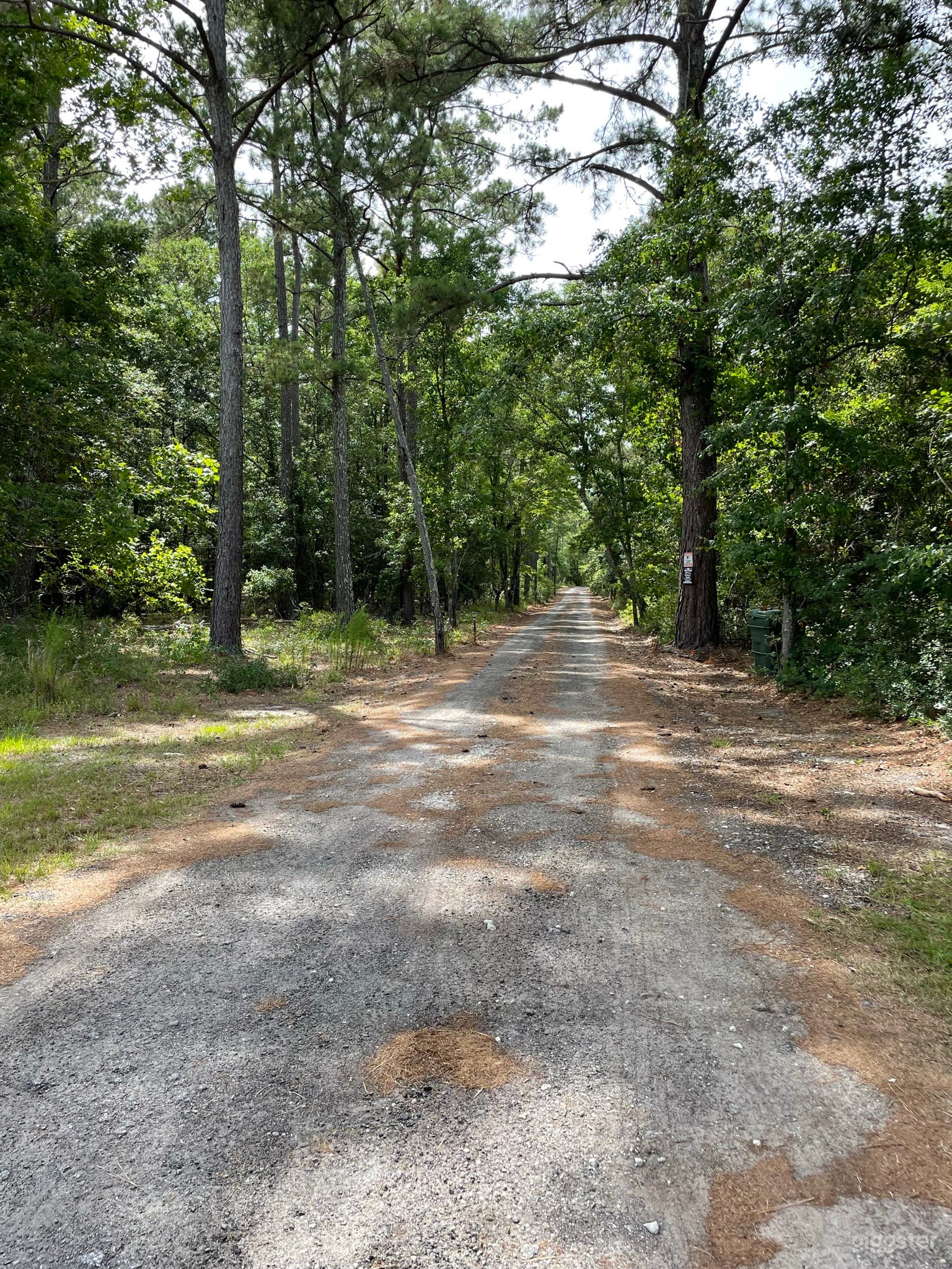 Long driveway