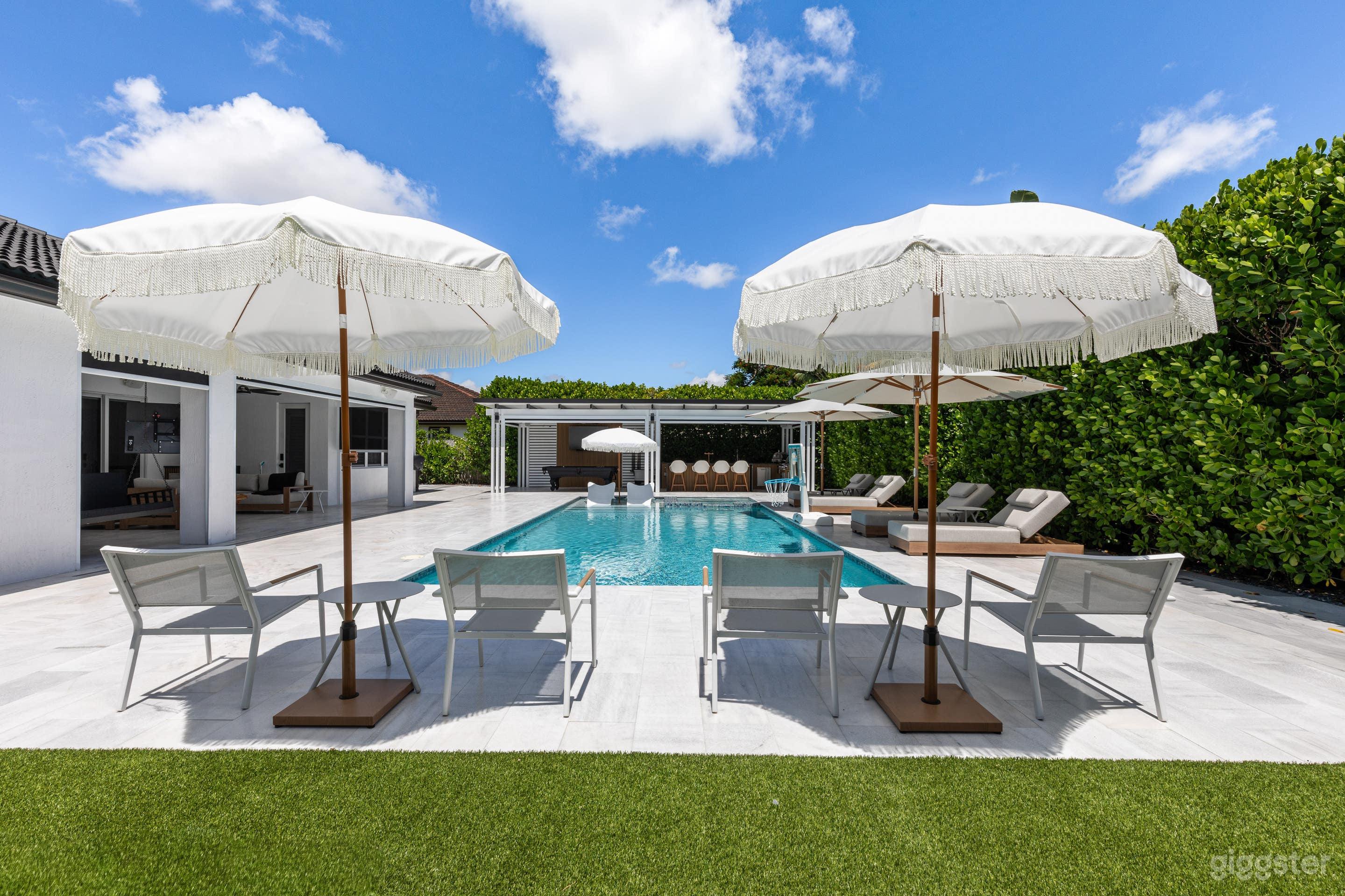 Modern Lux Home with Resort-Style Pool + Designer Interior Photo 2