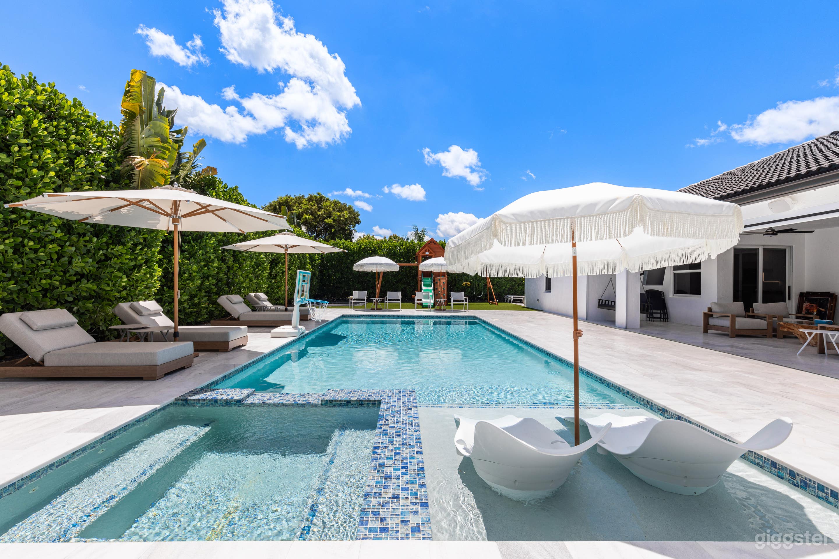 Modern Lux Home with Resort-Style Pool + Designer Interior Photo 4