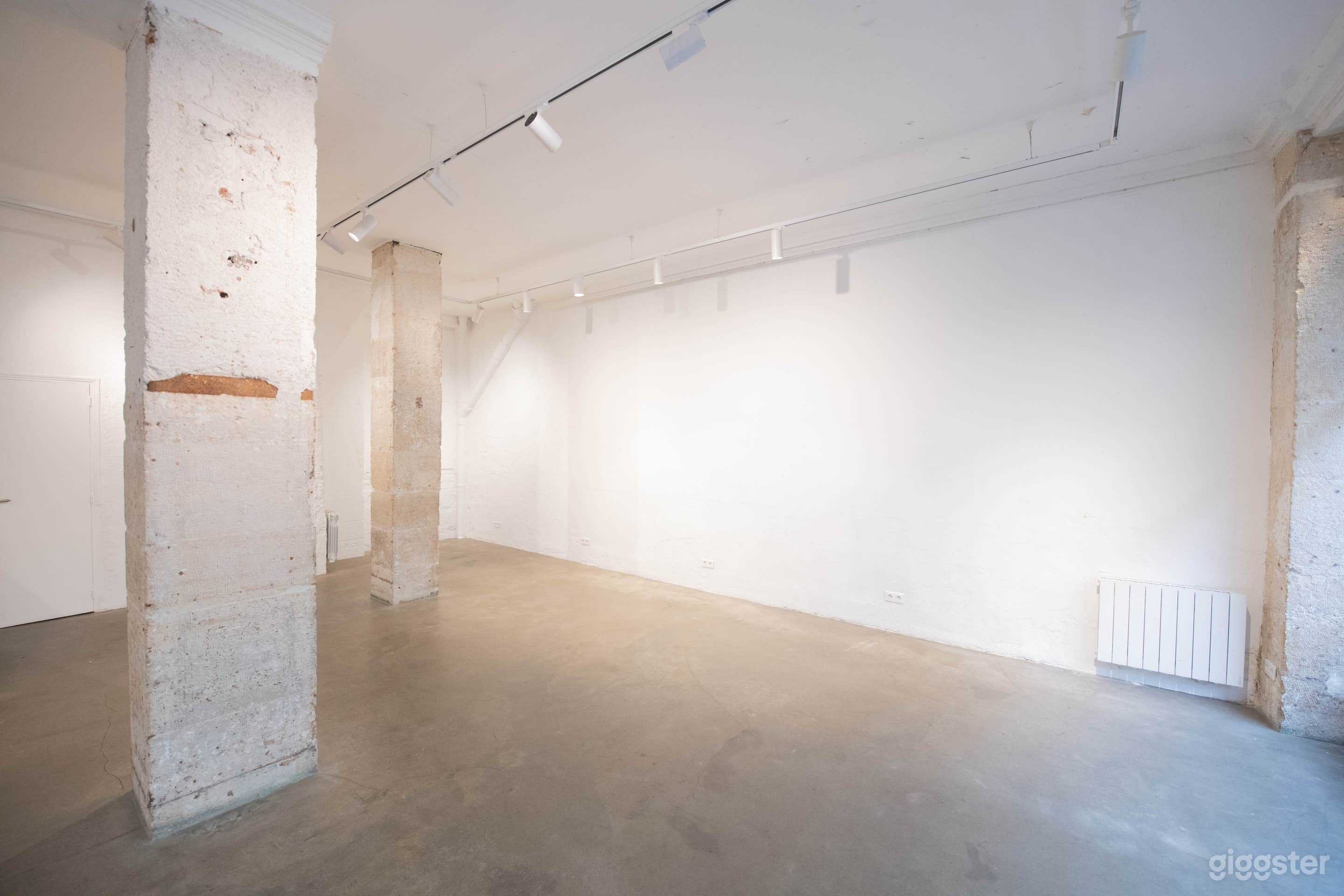 Photo de Art gallery in Paris raw space 120 m2 2