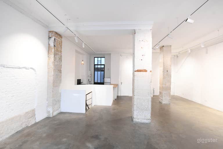  Art gallery in Paris raw space 120 m2 