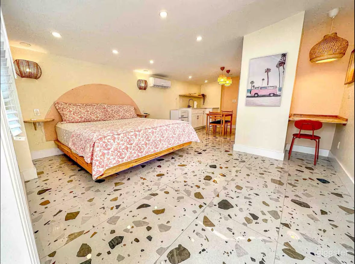 Indoor space is available as ADD ON - with this feature you will get an indoor bathroom and AC space (will need enough notice to confirm availability).