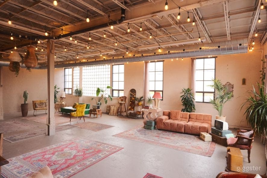 Cozy Industrial Loft Studio and Event Space Photo 4