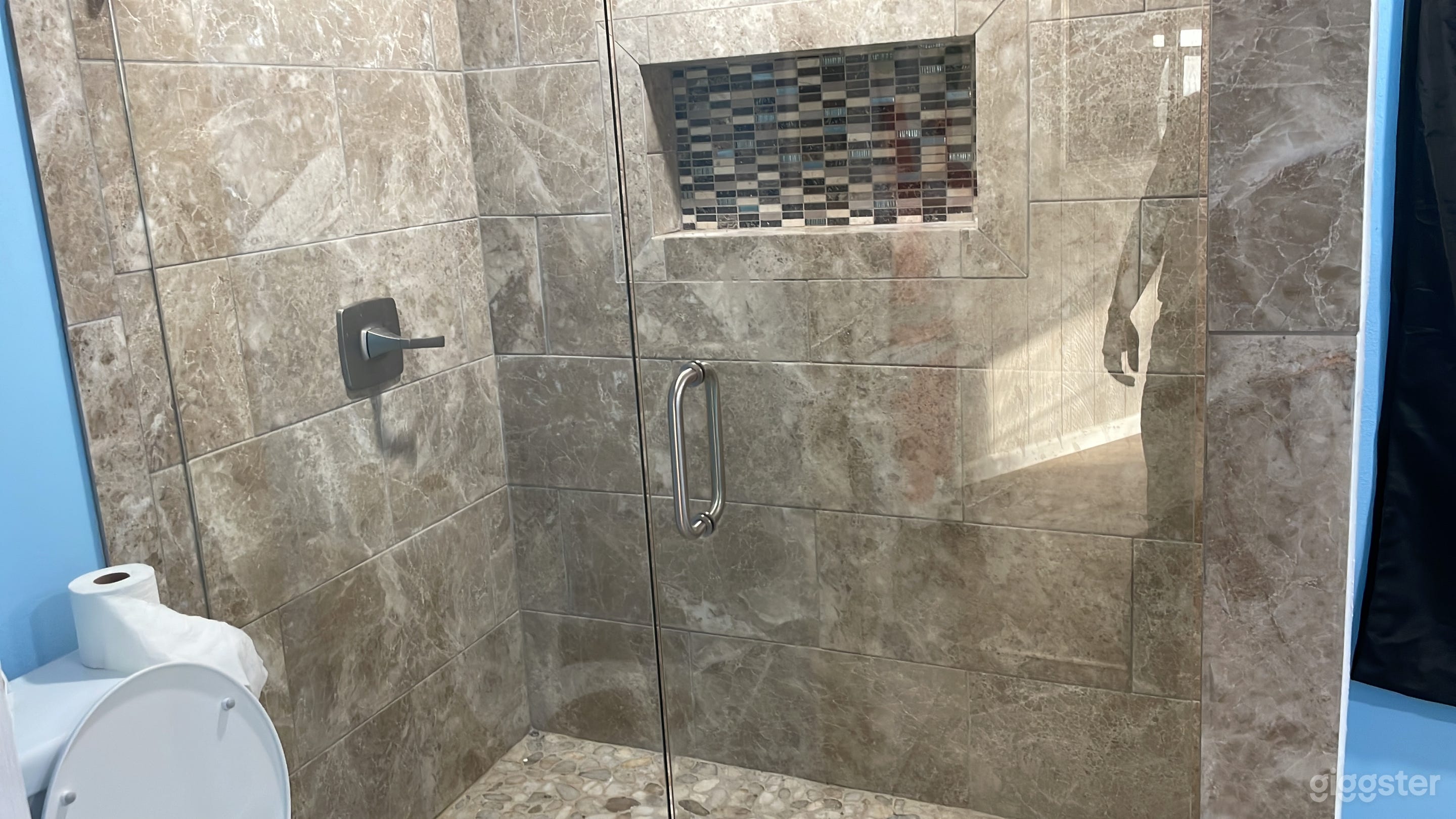 One of the bathrooms in the big house