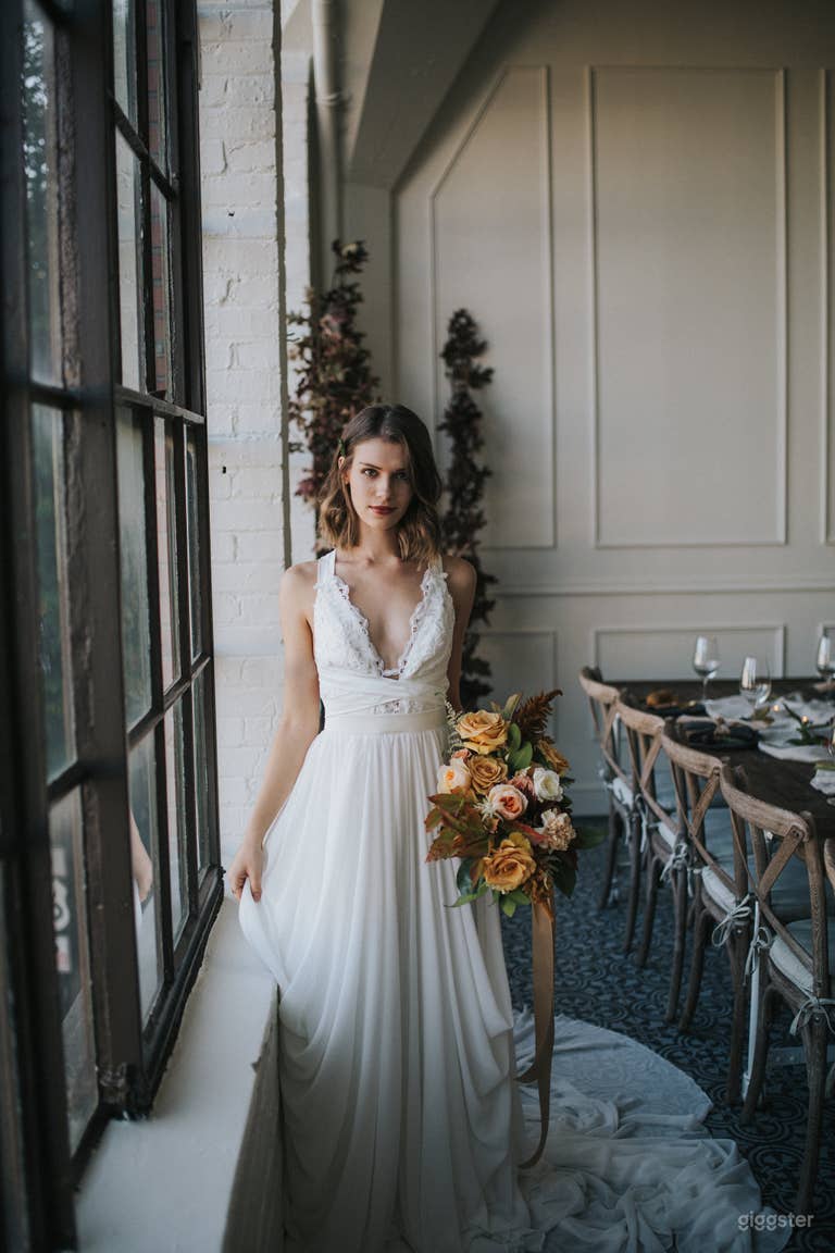  Event Space W/ North Facing Factory Windows 