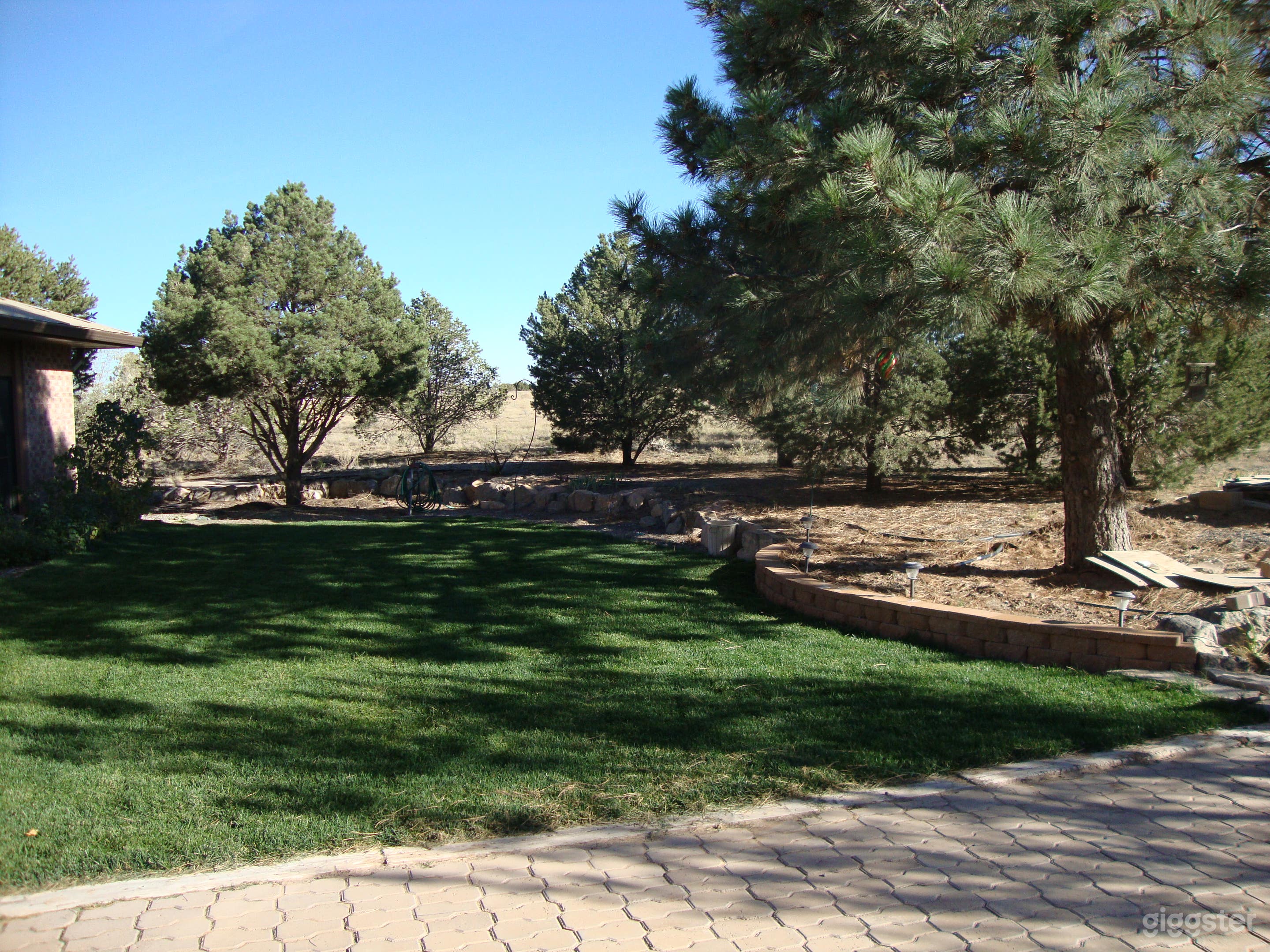 East side of Front Yard