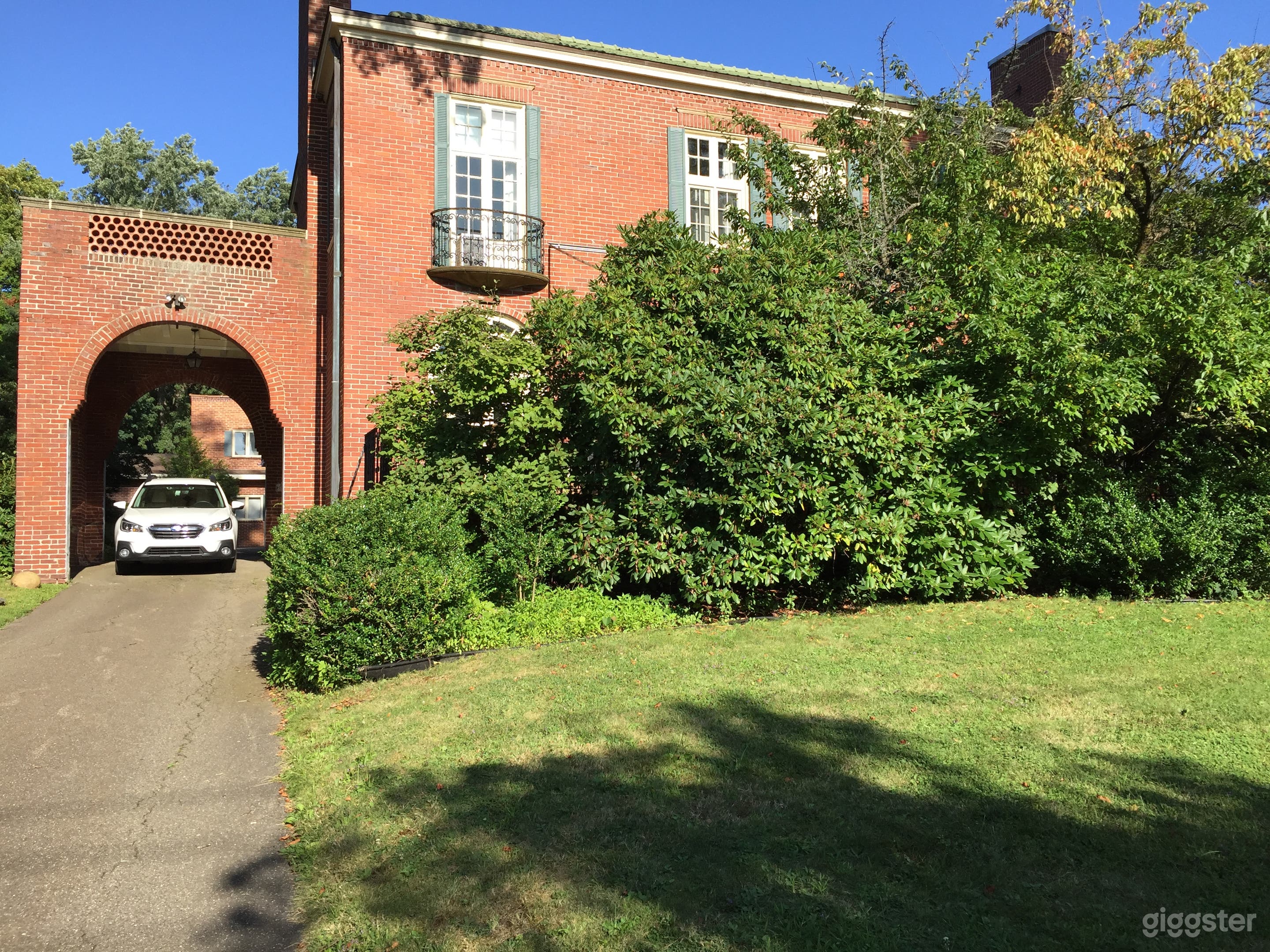 Part of the front of house 