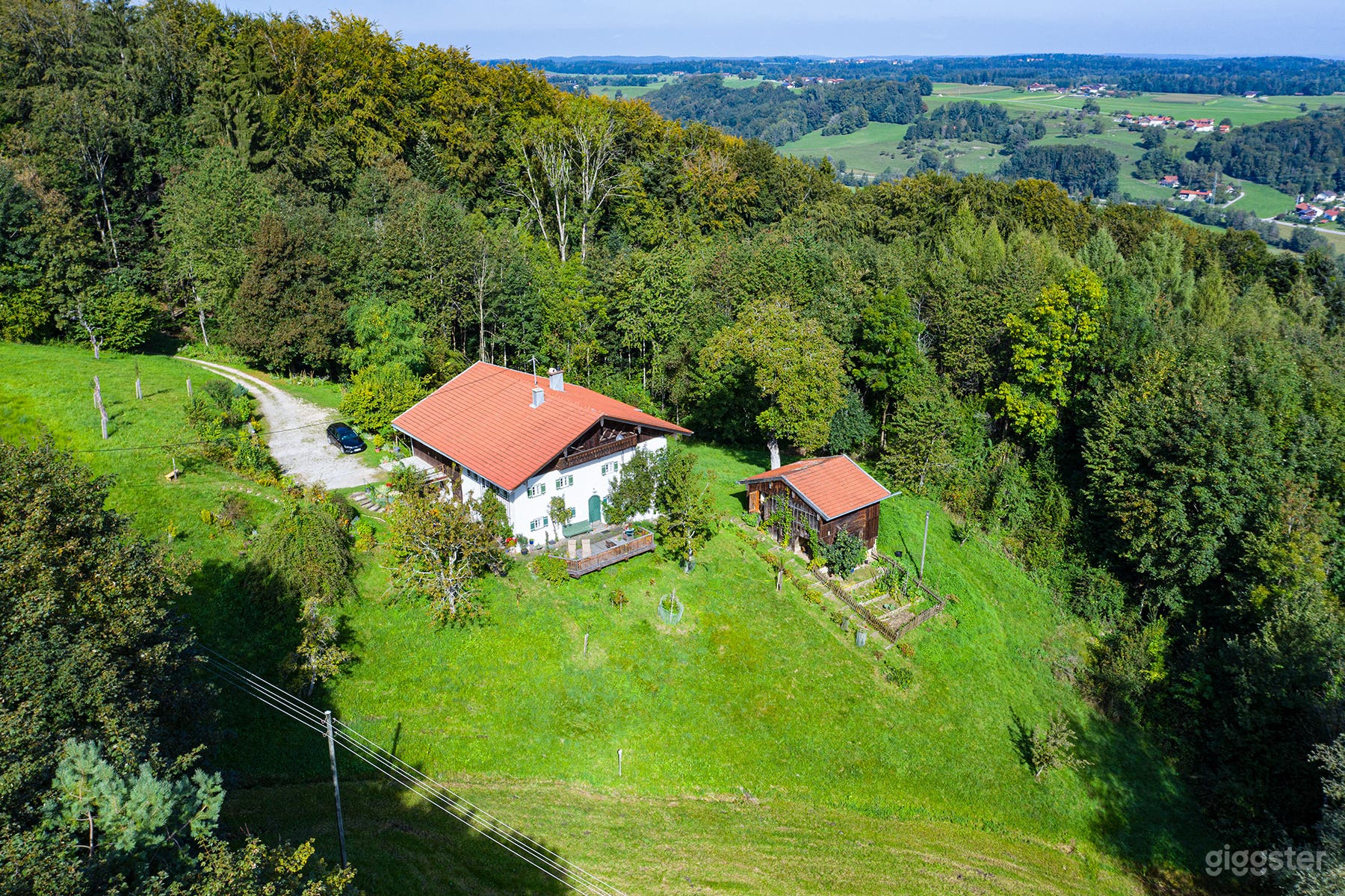 Historisches Alpenbauernhaus, DE, München–Salzburg Foto 3