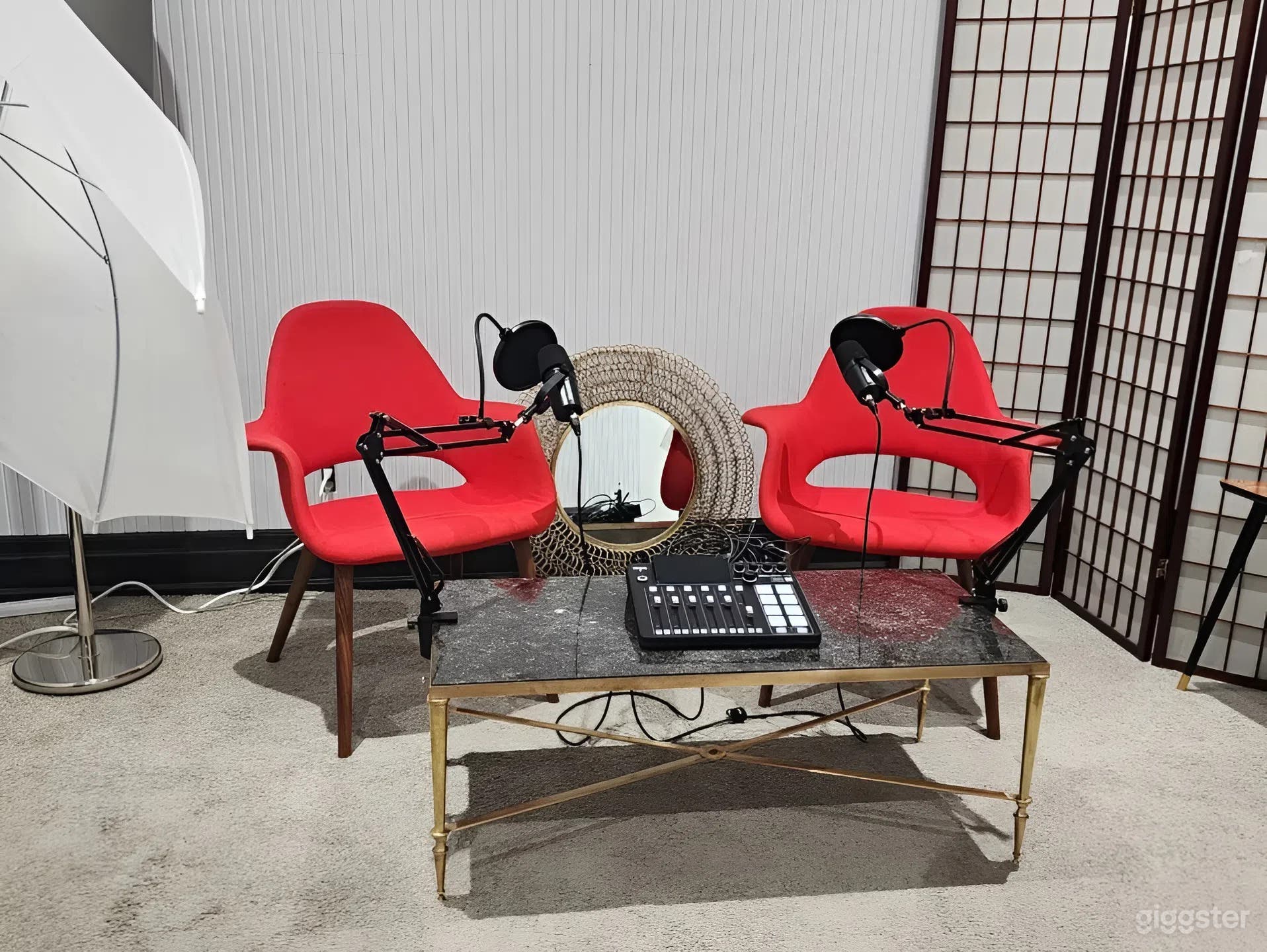 Professional Podcast Studio with Equipment Rental Photo 2