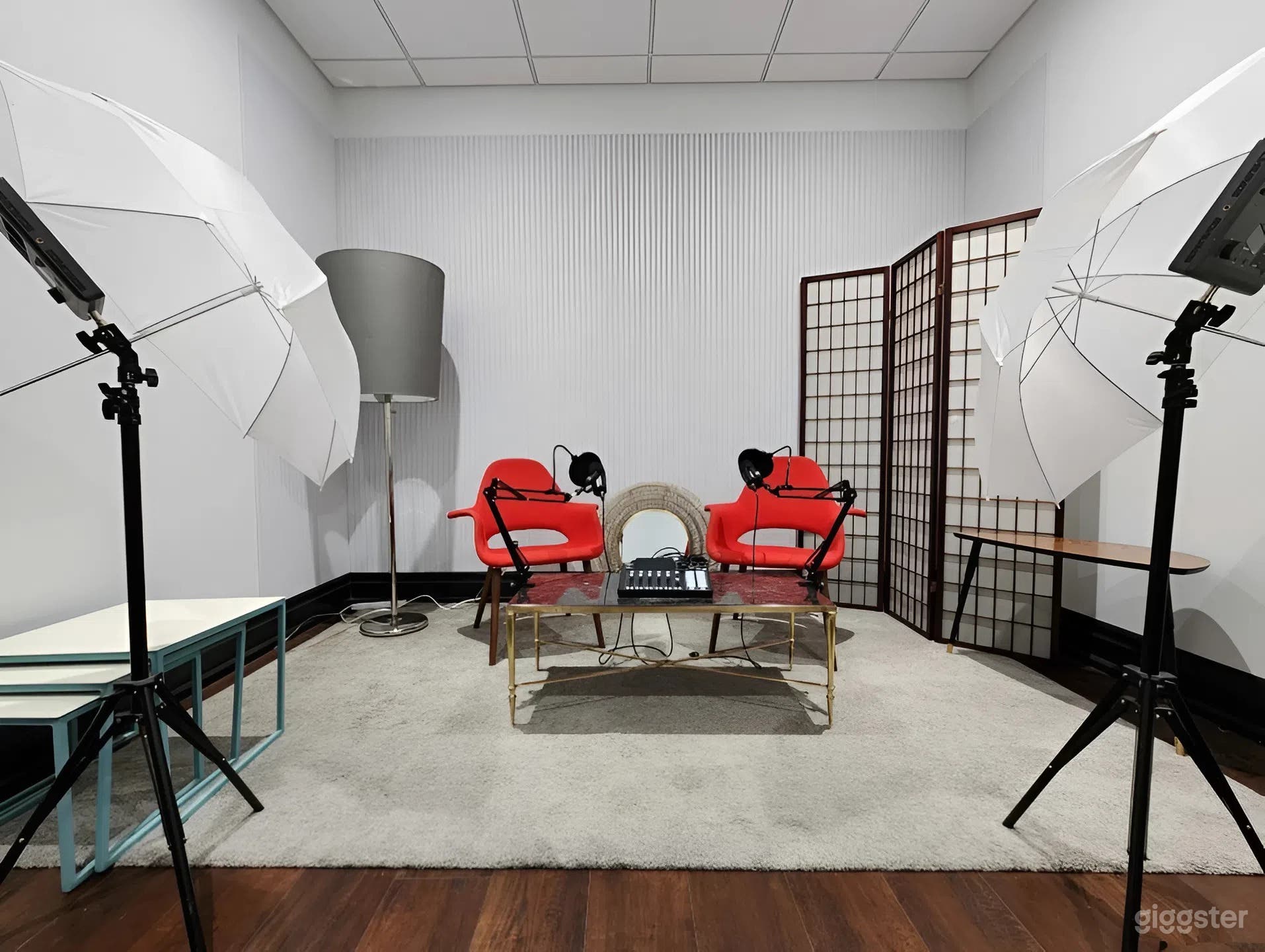 Professional Podcast Studio with Equipment Rental Photo 1