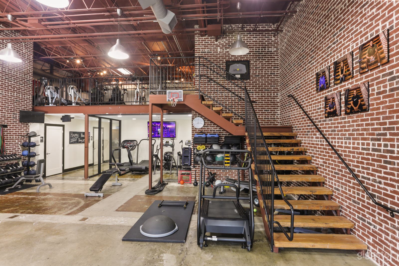 Industrial Fitness Studio with Loft in Chamblee Photo 4
