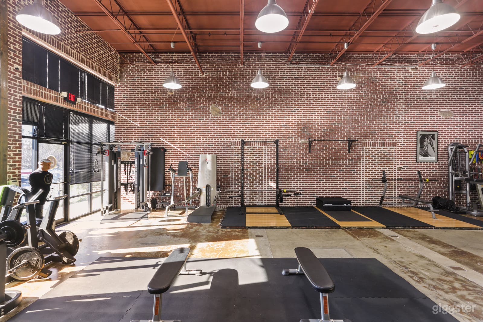 Industrial Fitness Studio with Loft in Chamblee Photo 3