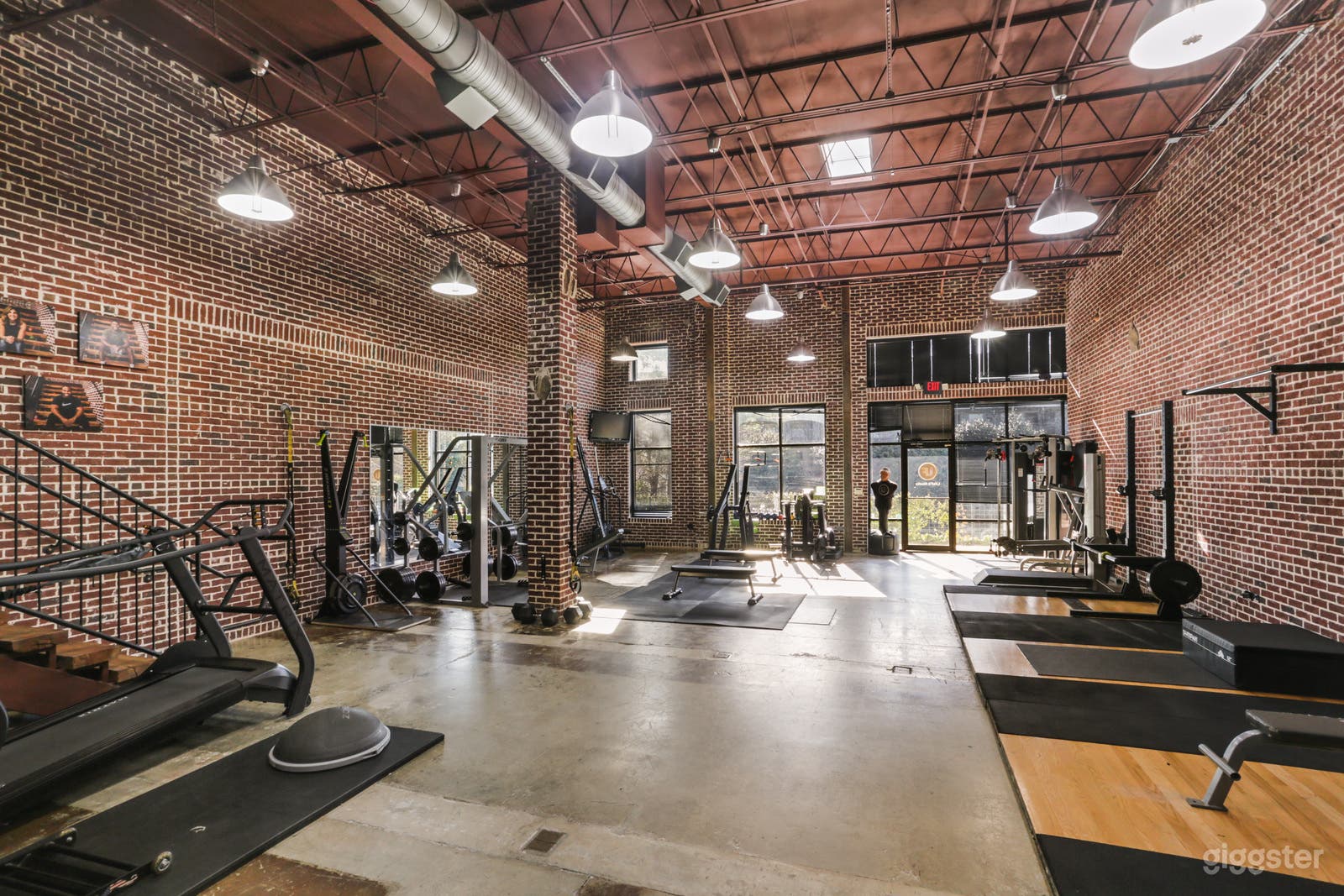 Industrial Fitness Studio with Loft in Chamblee Photo 1