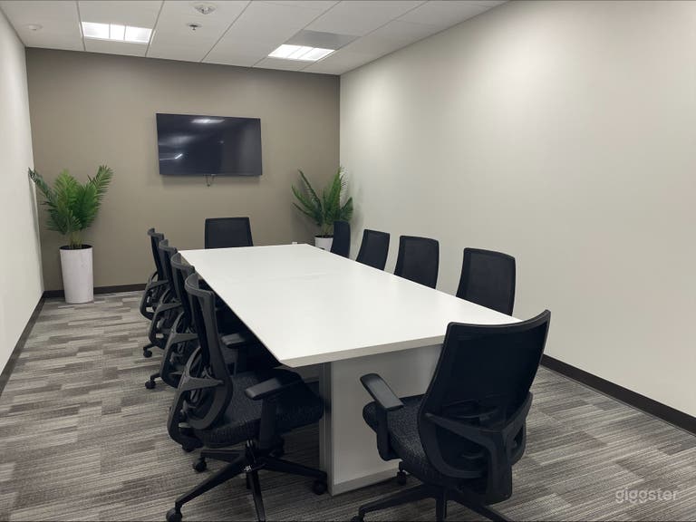  Sleek Conference Room for 10 