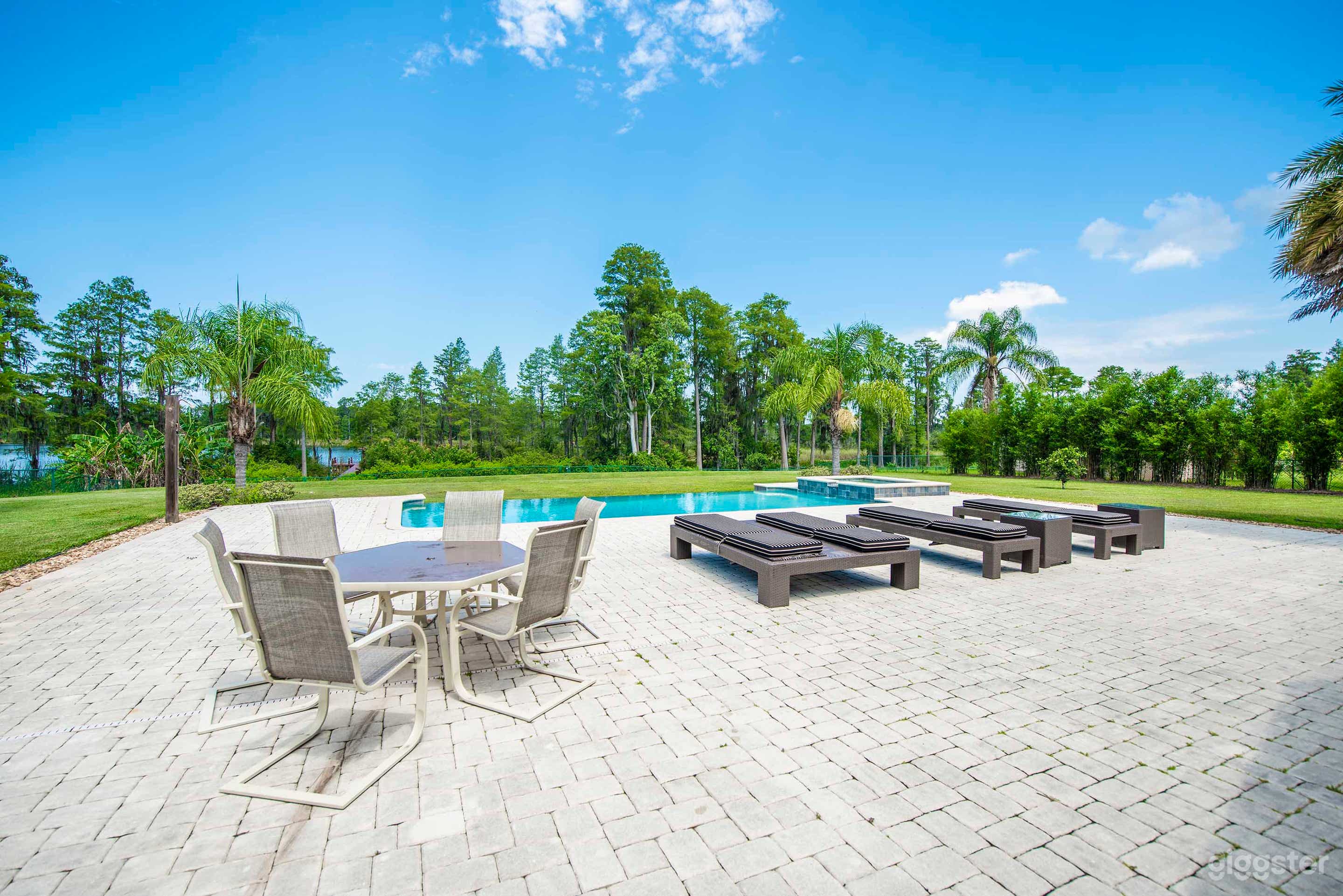 Expansive Sun Deck &amp; Lap Pool Area Photo 3