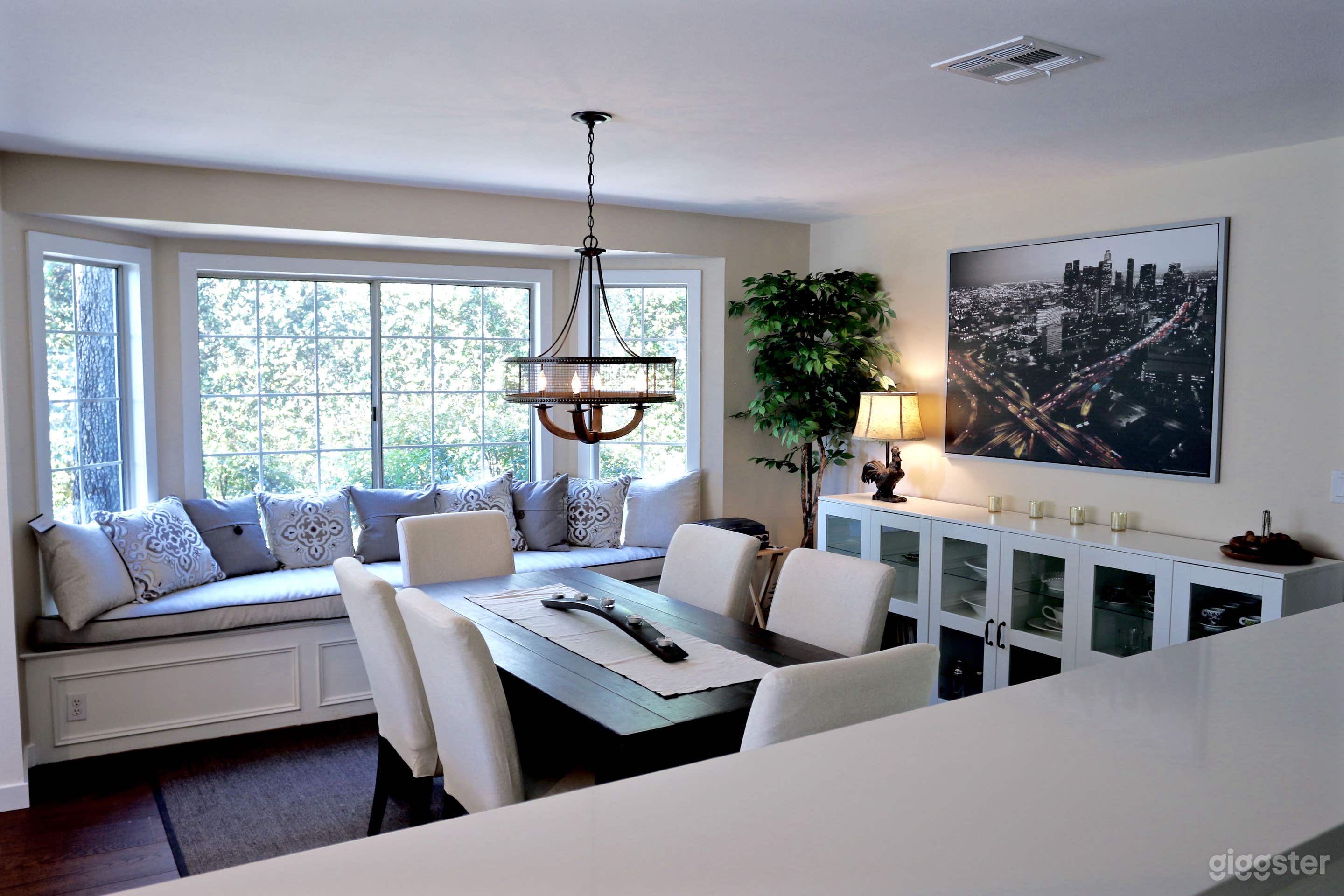 View of the Dining Room from the Entryway