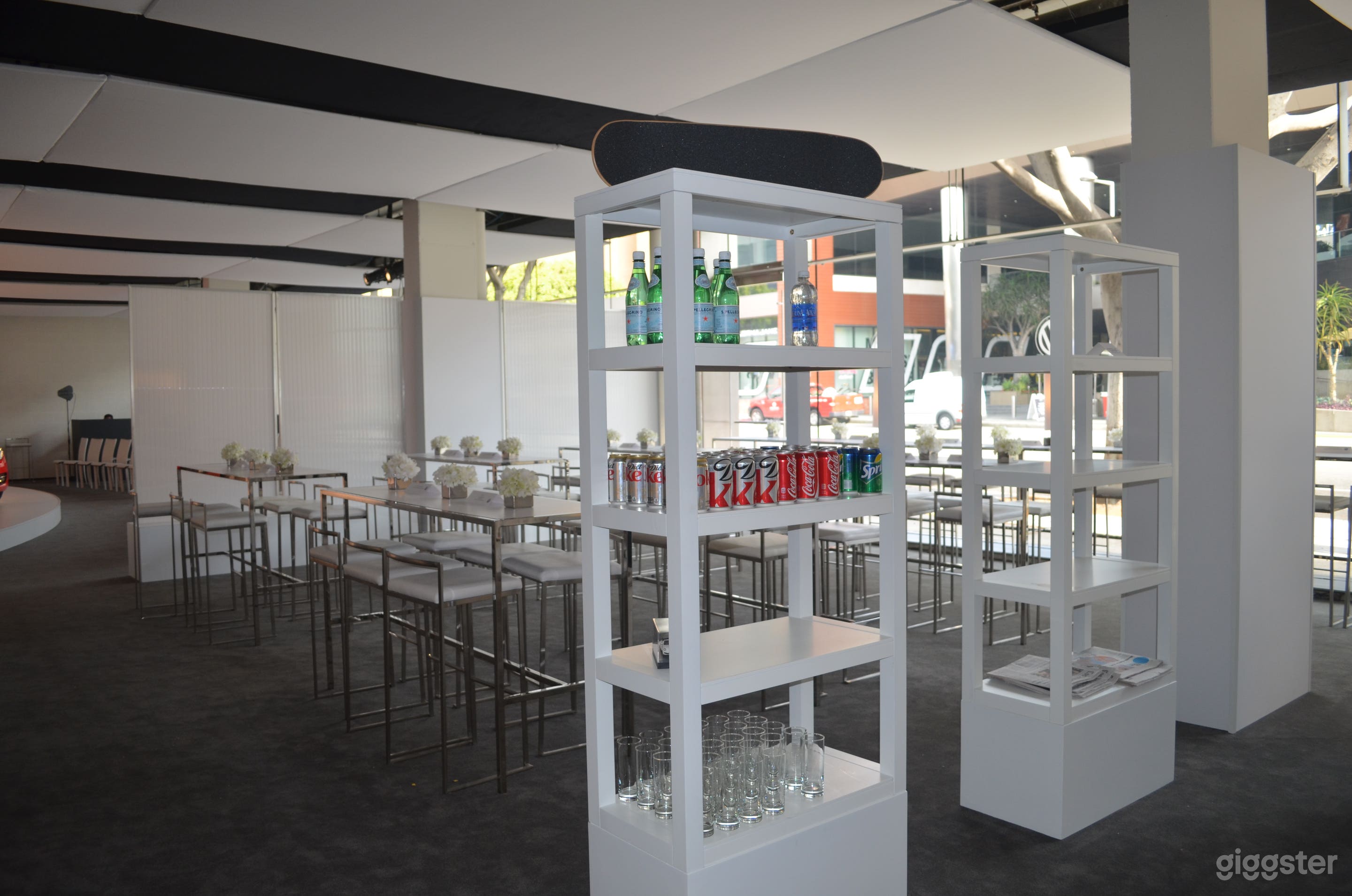 Custom chairs/tables extra. Basic chairs &amp; tables can be provided at no additional cost. 