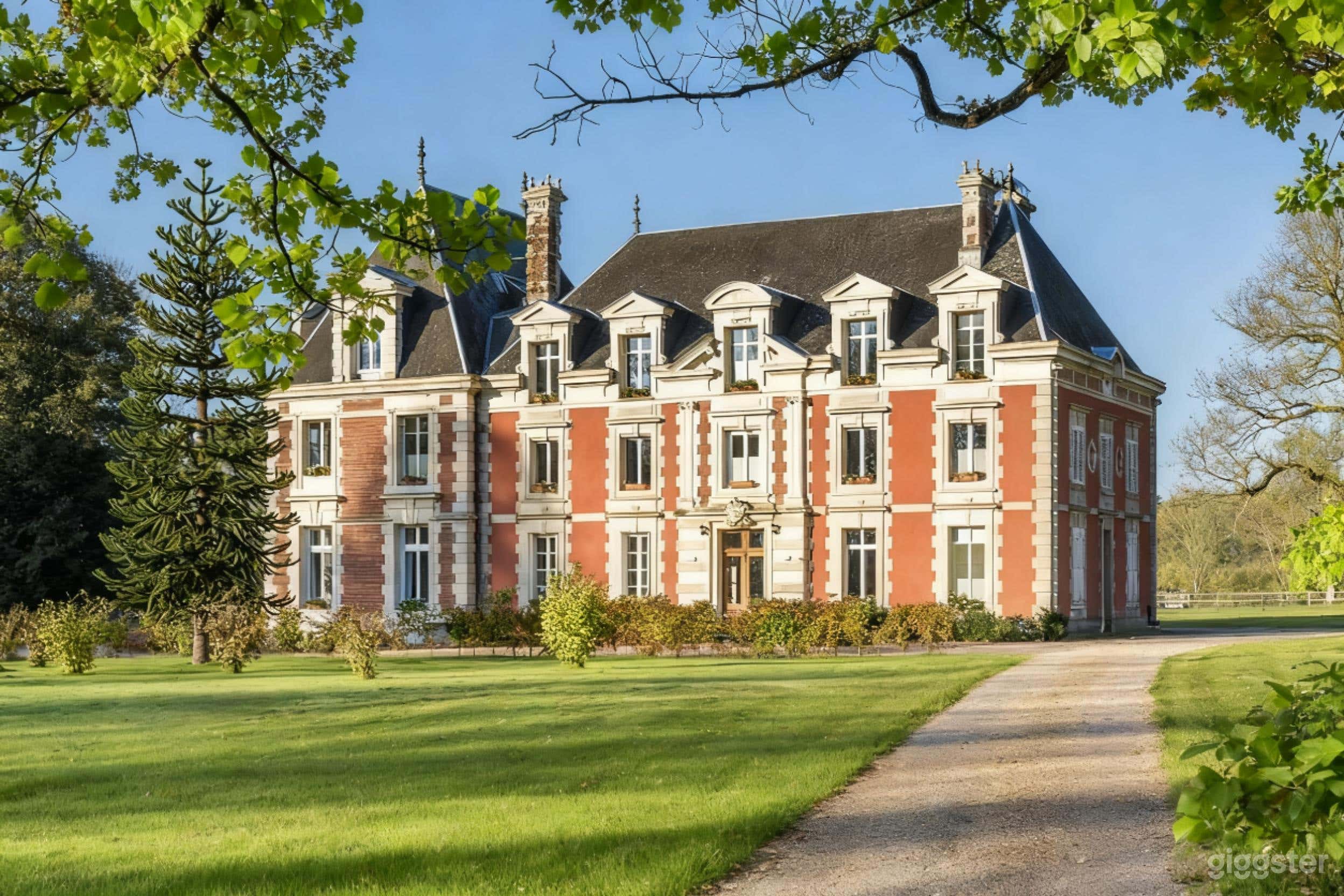 French Château with Pool, Orangery & Park - Film & Shoot Photo 1