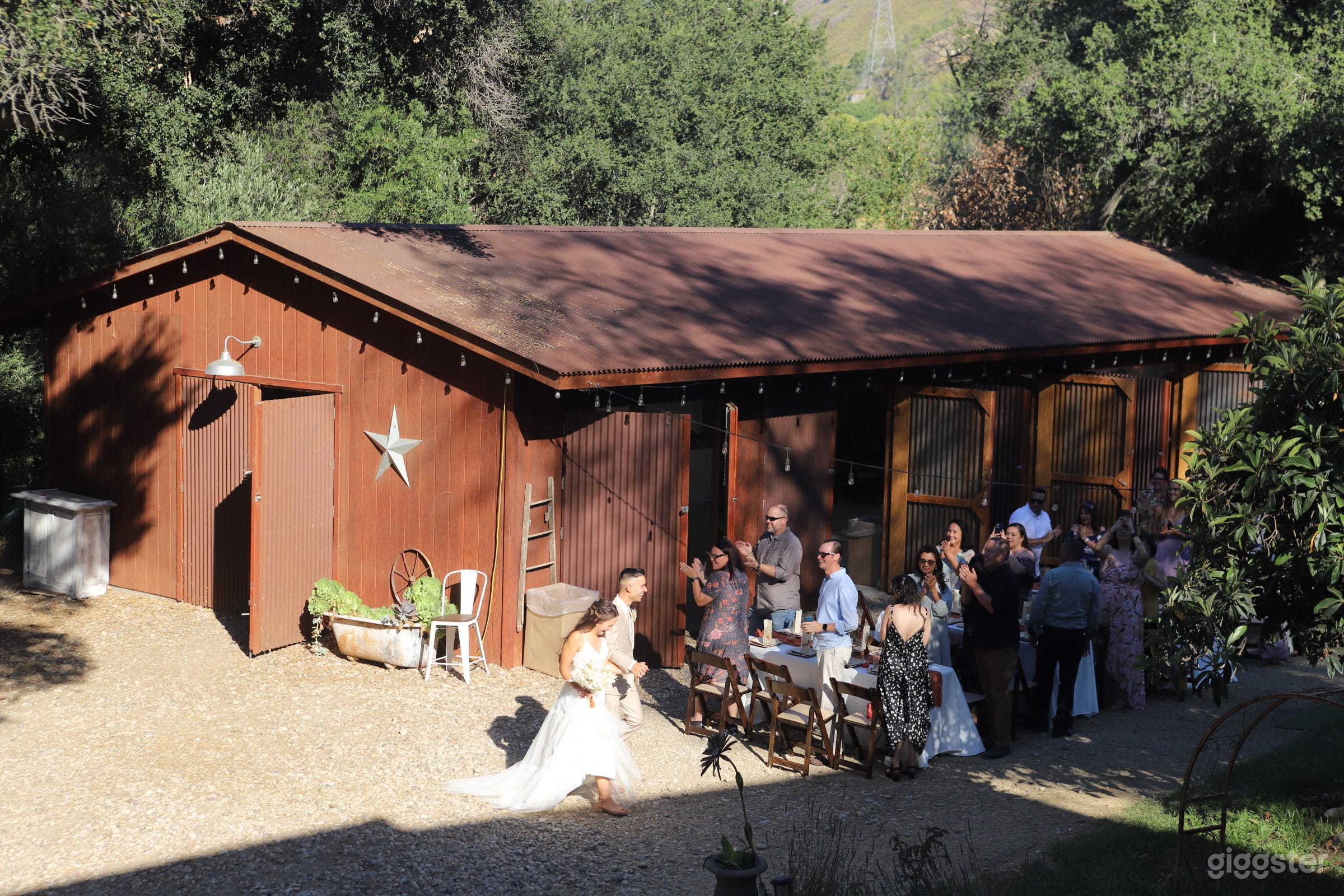 Barn and 3 acres of oaks Photo 1