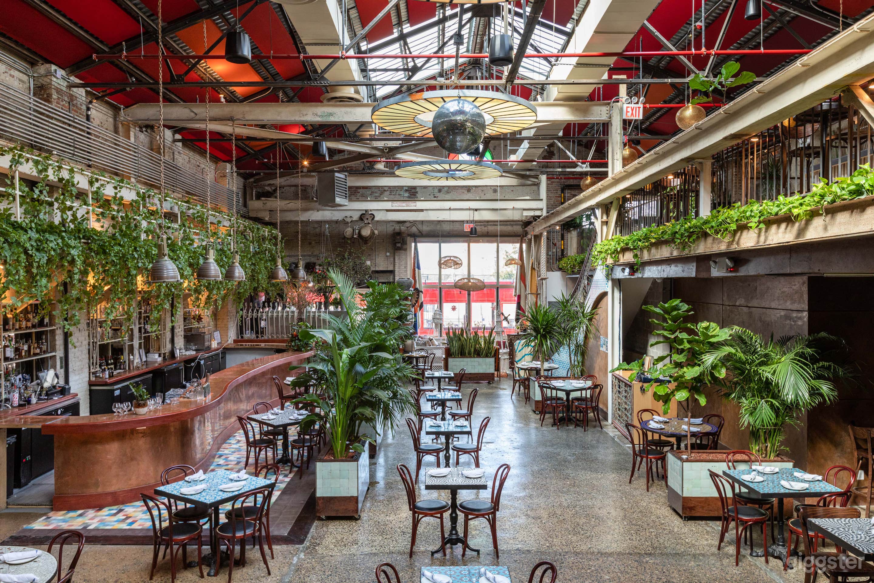 7,500 sq/ft Lush Industrial Mediterranean Photo 1