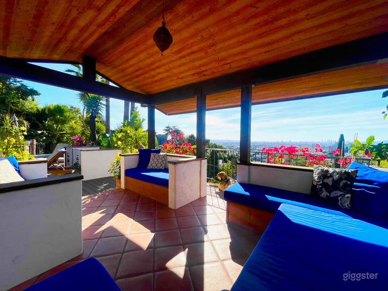  Pool side gazebo with expanding views 