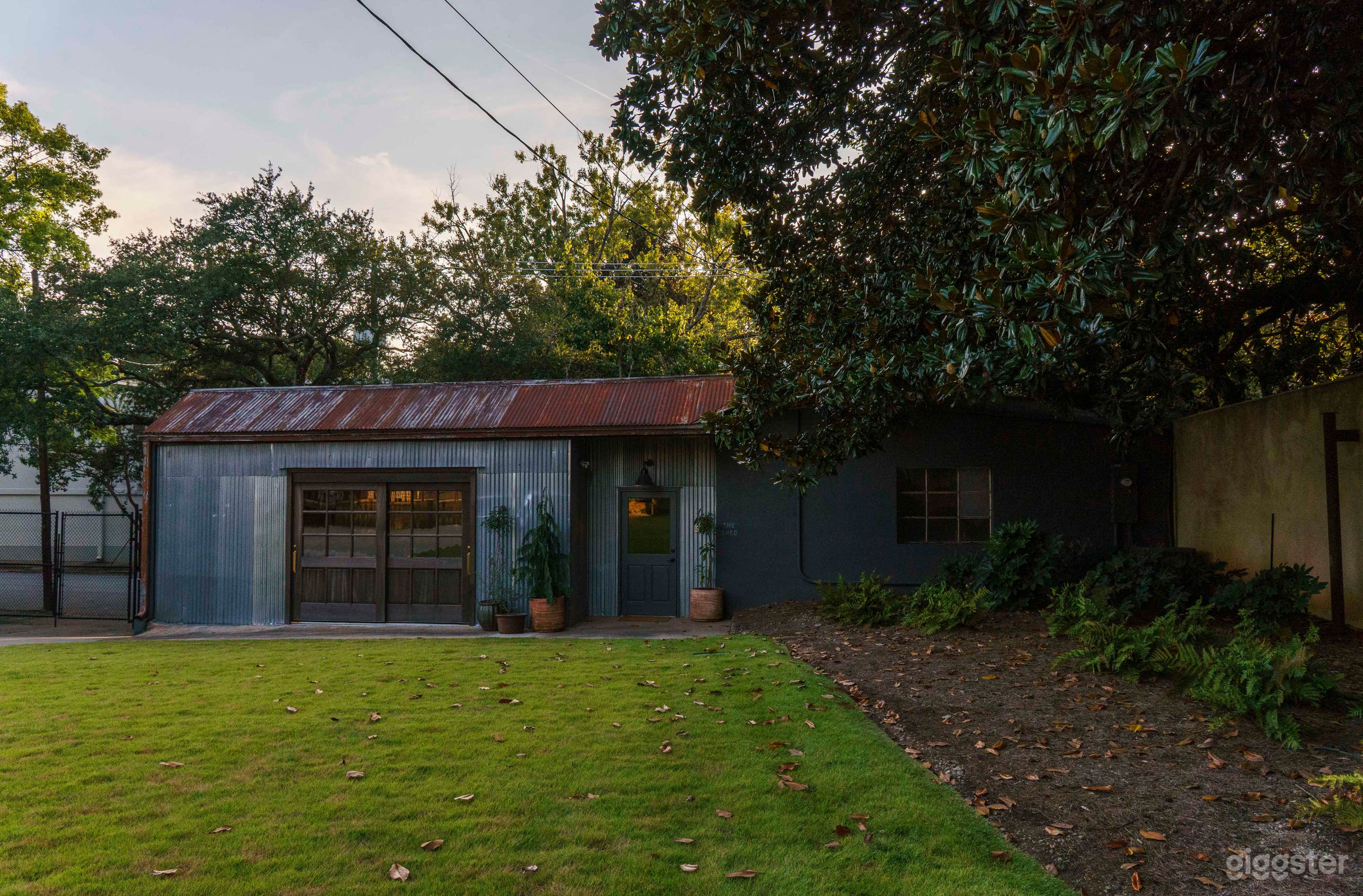Post-War Industrial Studio Surrounded by Nature Photo 3