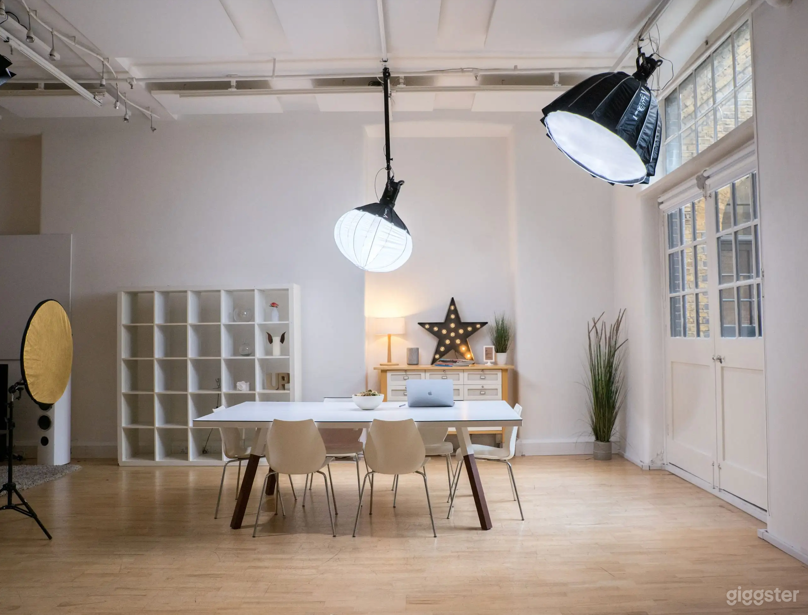 UP Studios - office set up