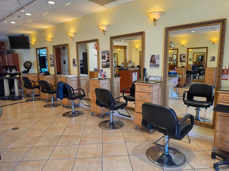  Salon with lots of props 