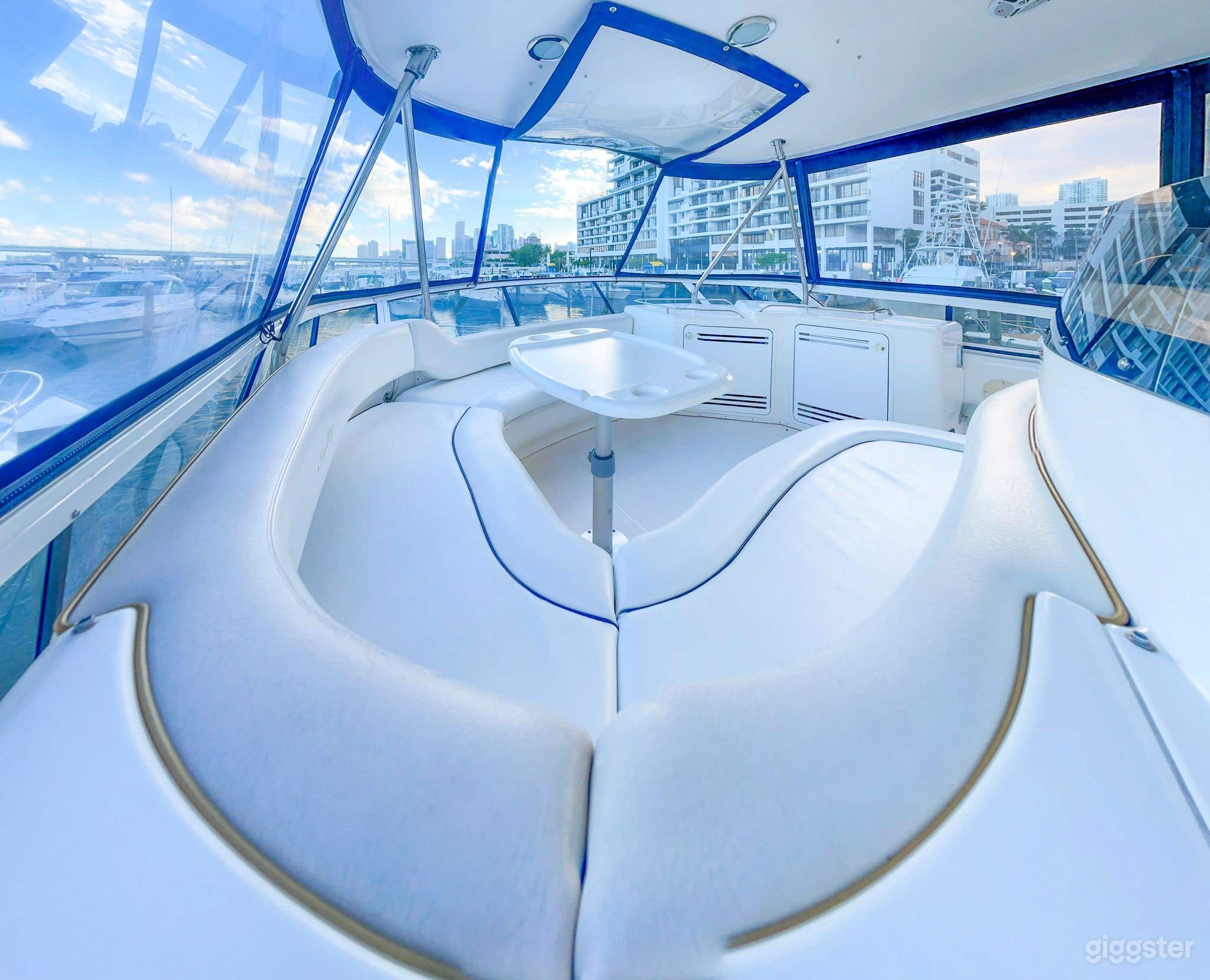 Outstanding 60FT SEA RAY FLIGHT BRIDGE Party Yacht Space Events Photo 2