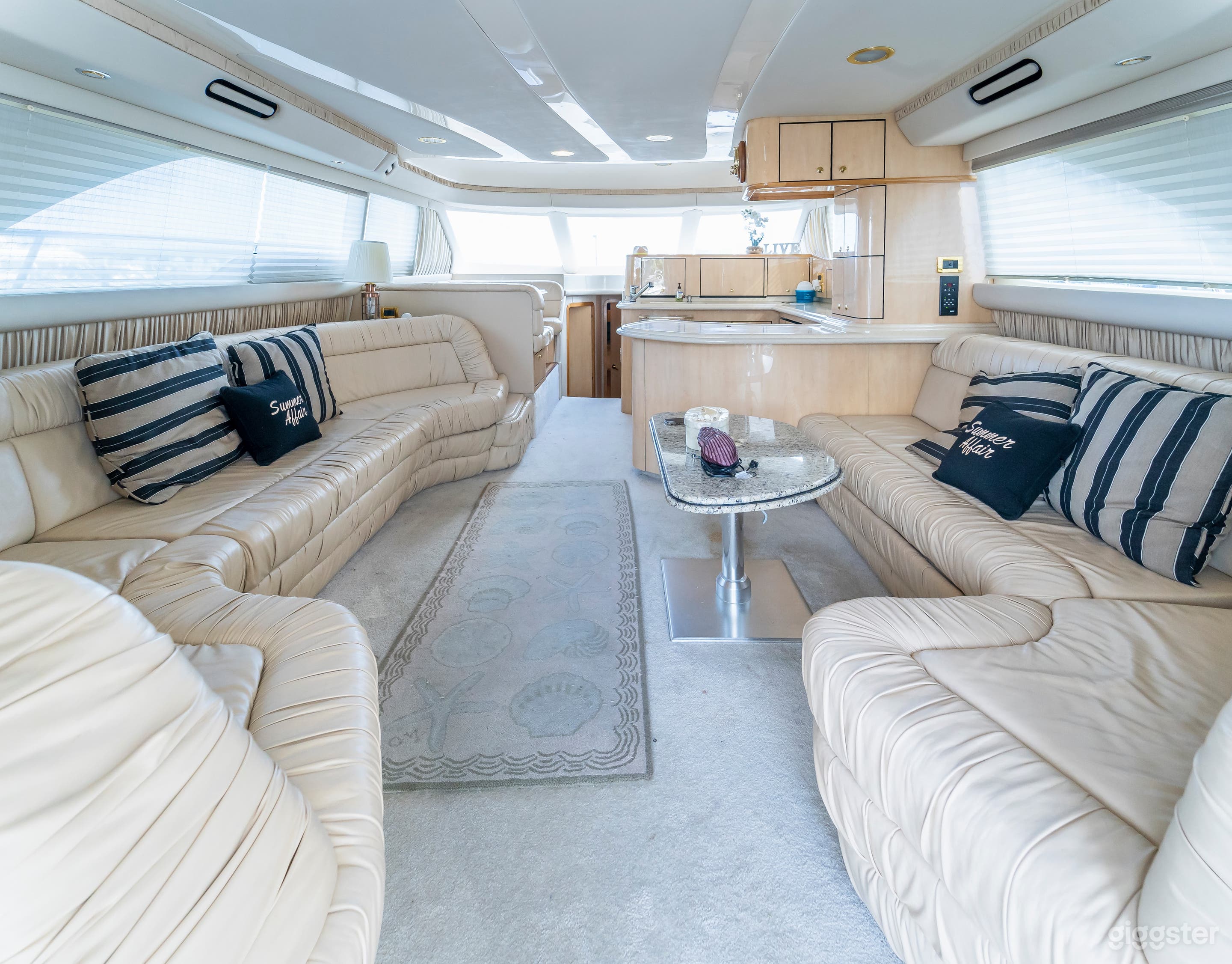 Outstanding 60FT SEA RAY FLIGHT BRIDGE Party Yacht Space Events Photo 1