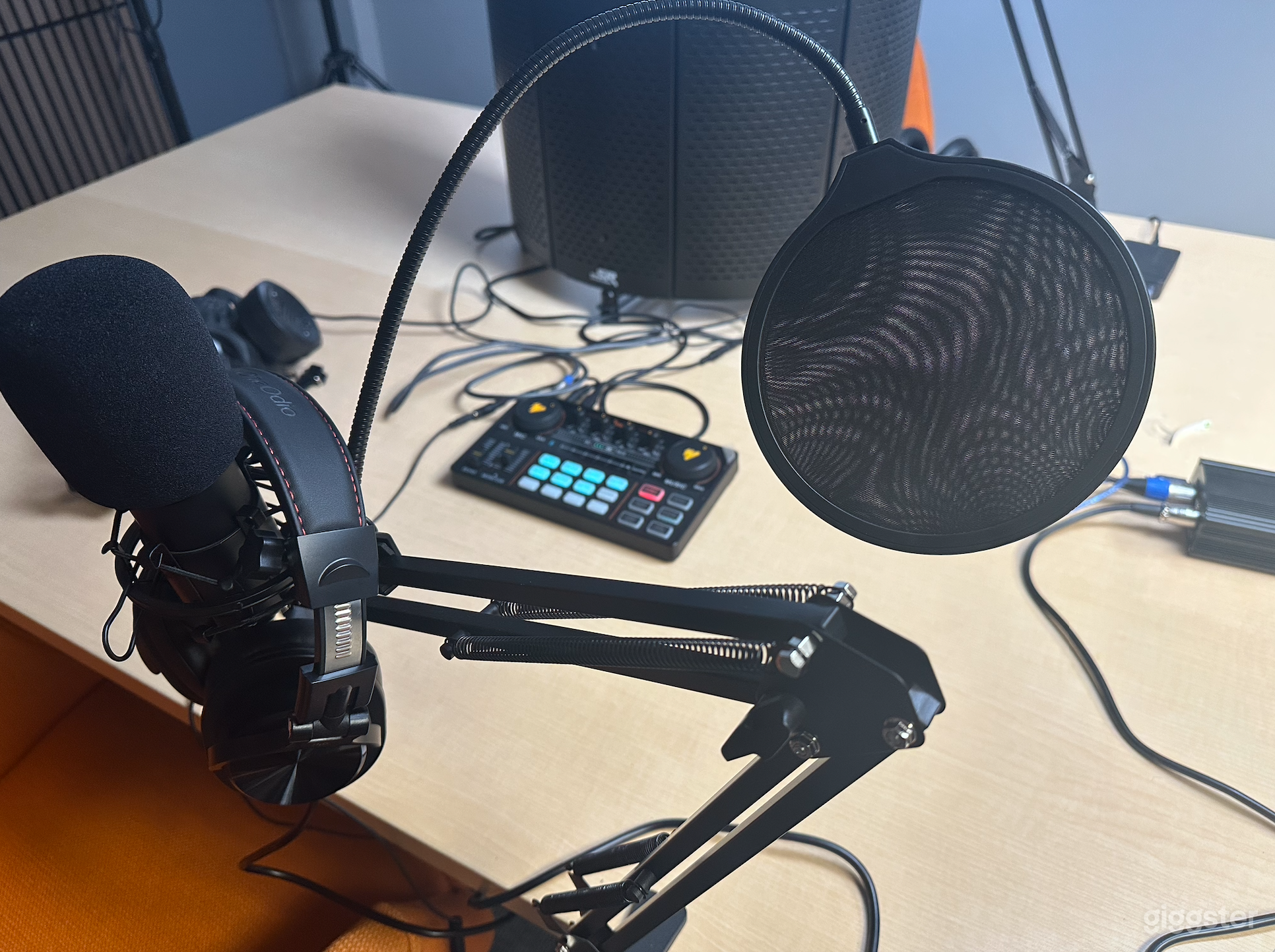 Pro Podcast Studio with Broadcast Audio & Video Setup Photo 4