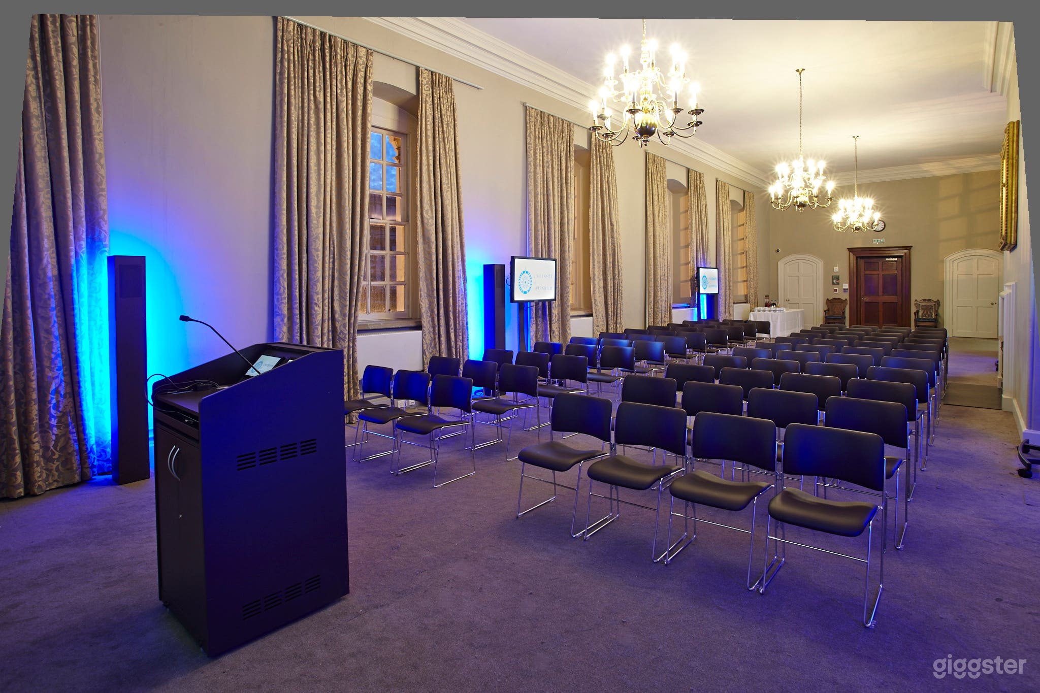 Queen Anne Building - Council Room - Theatre Style 