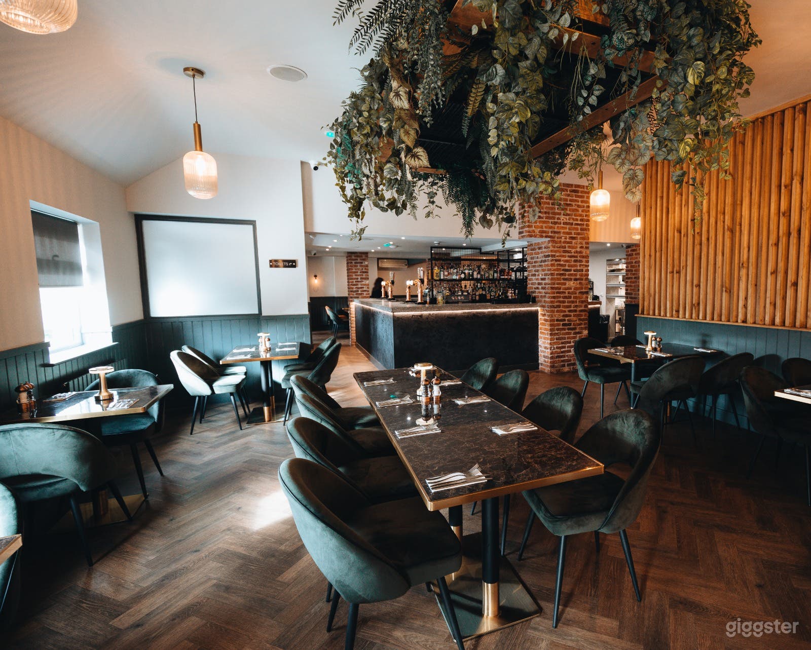 Gorgeous Indoor Dining Space Photo 1