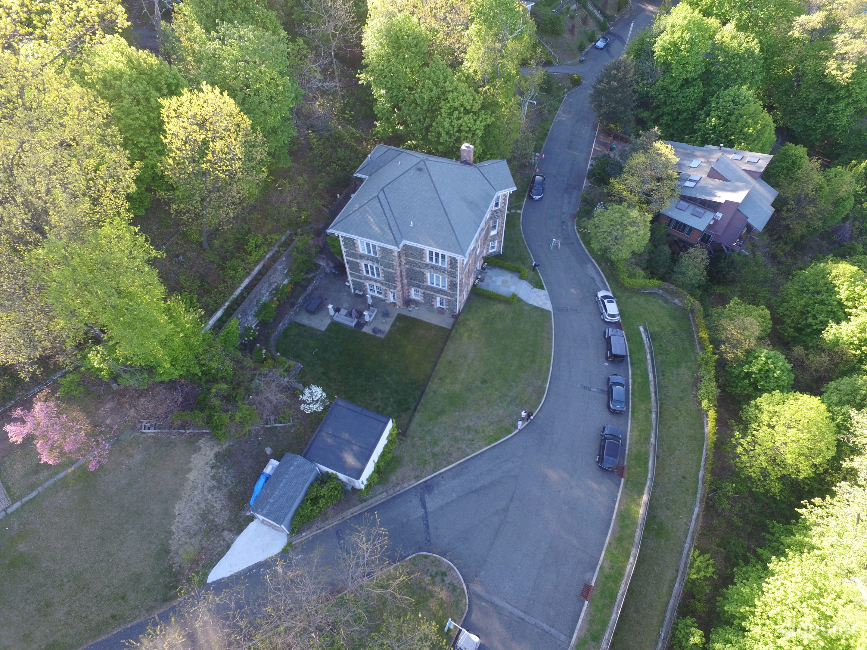 Stone Mansion Modern interior Hudson River Views Photo 3