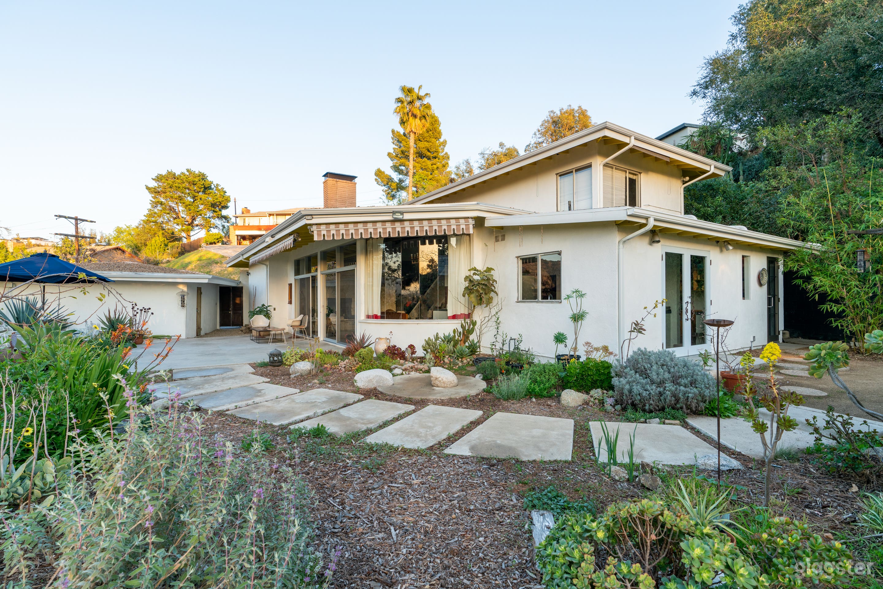 Modernist Home set in a grand hillside garden Photo 2