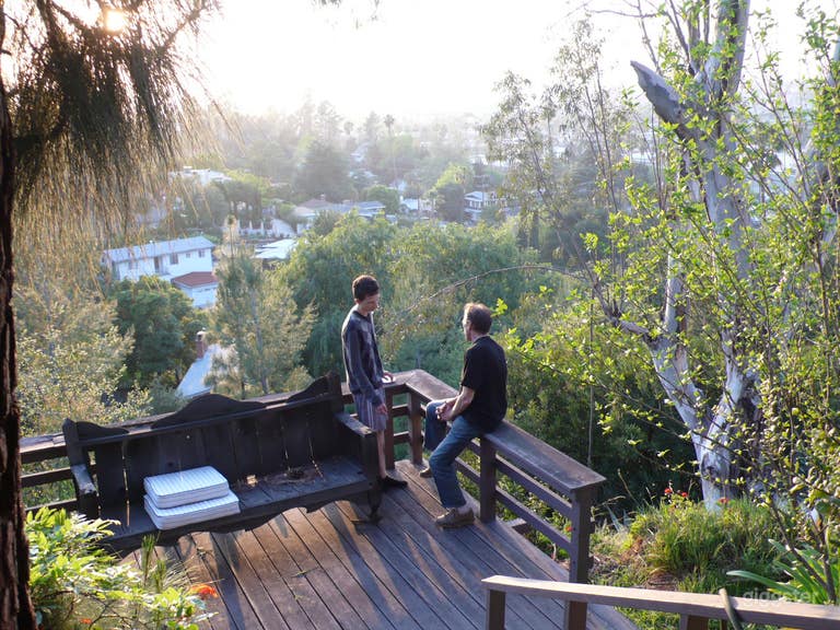  Modernist Home set in a grand hillside garden 