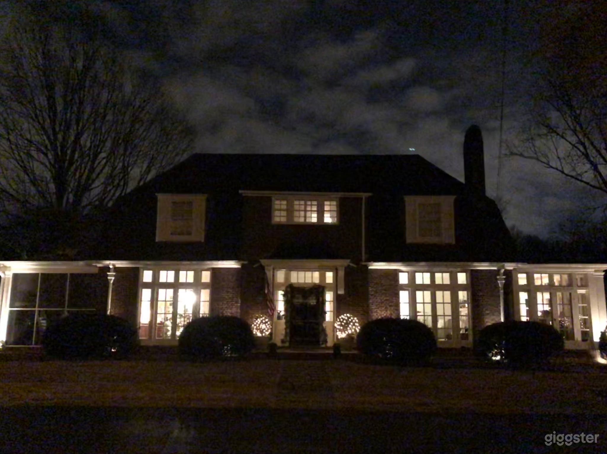 Home at night