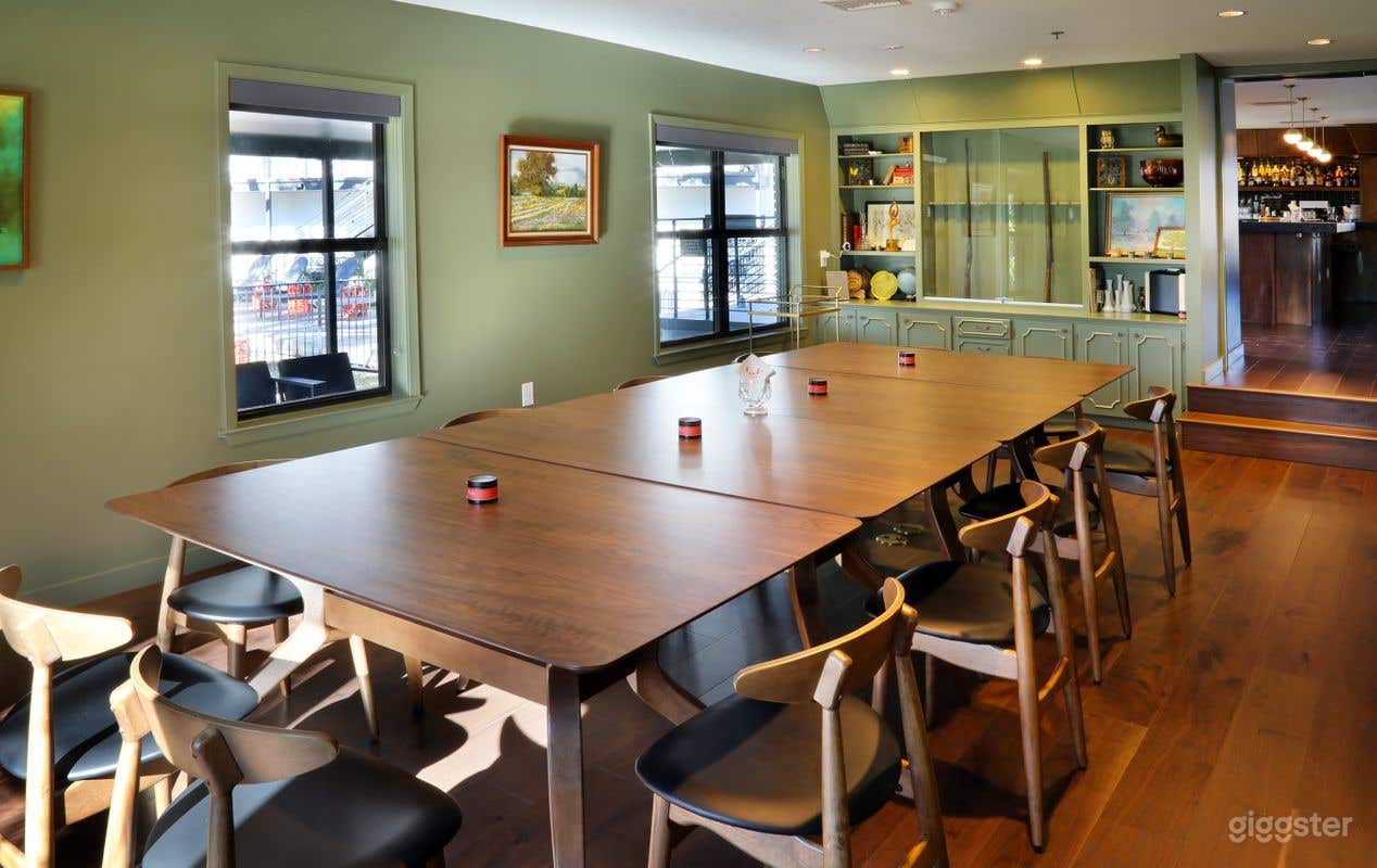 Stylish Meeting Boardroom and Covered Patio Photo 1