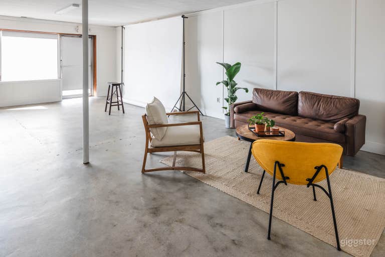  Studio à aire ouverte avec lumière naturelle 