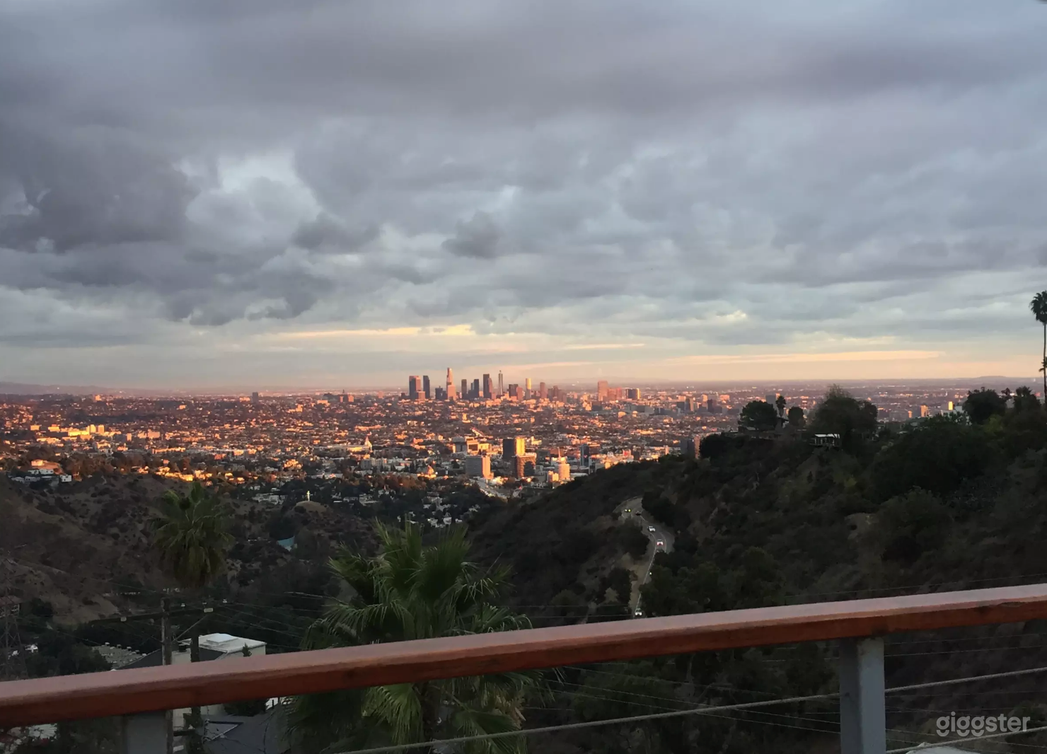 View of Los Angeles from the Roof Deck