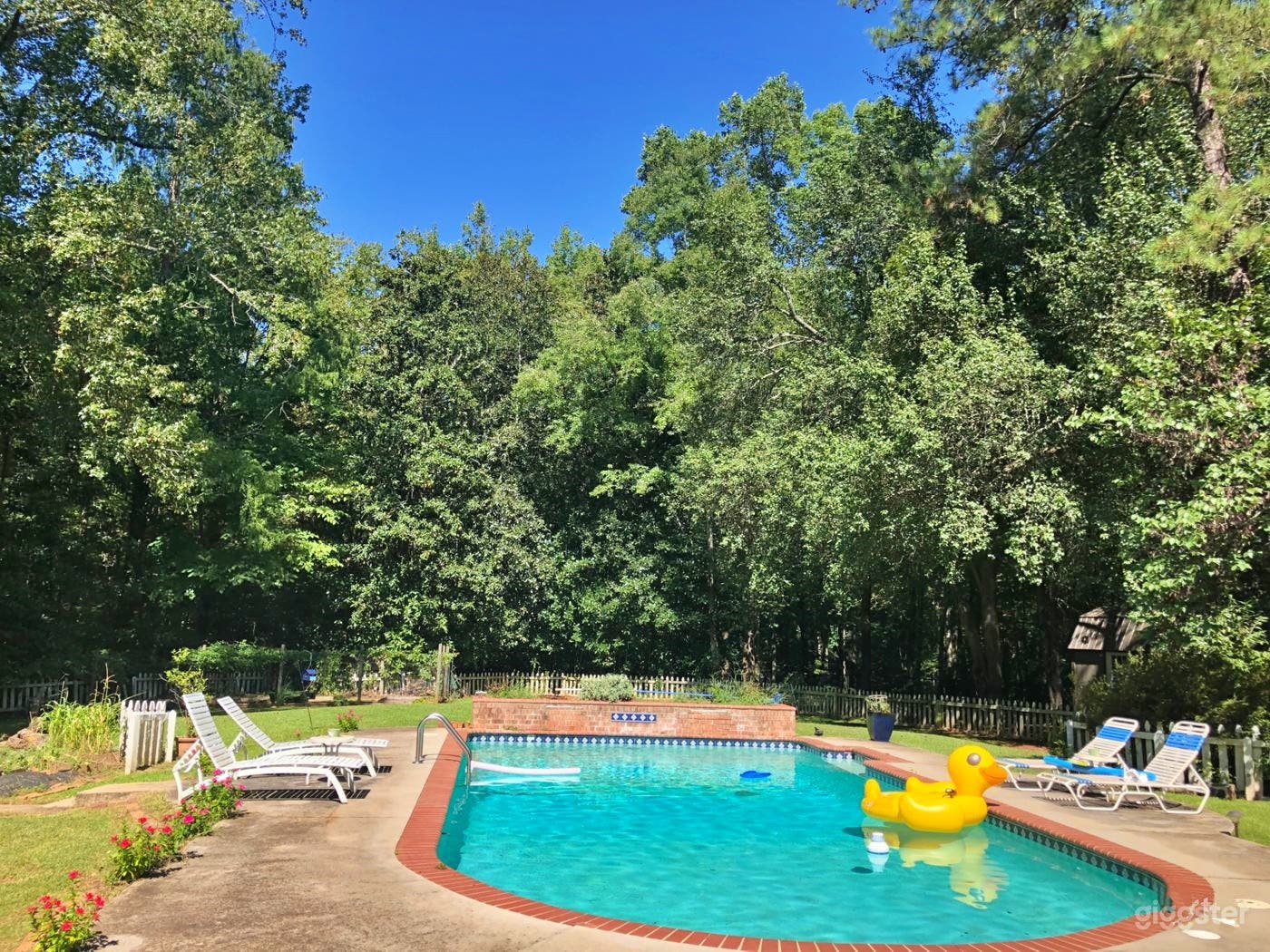 Crystal-clear Reflective Pool Photo 1