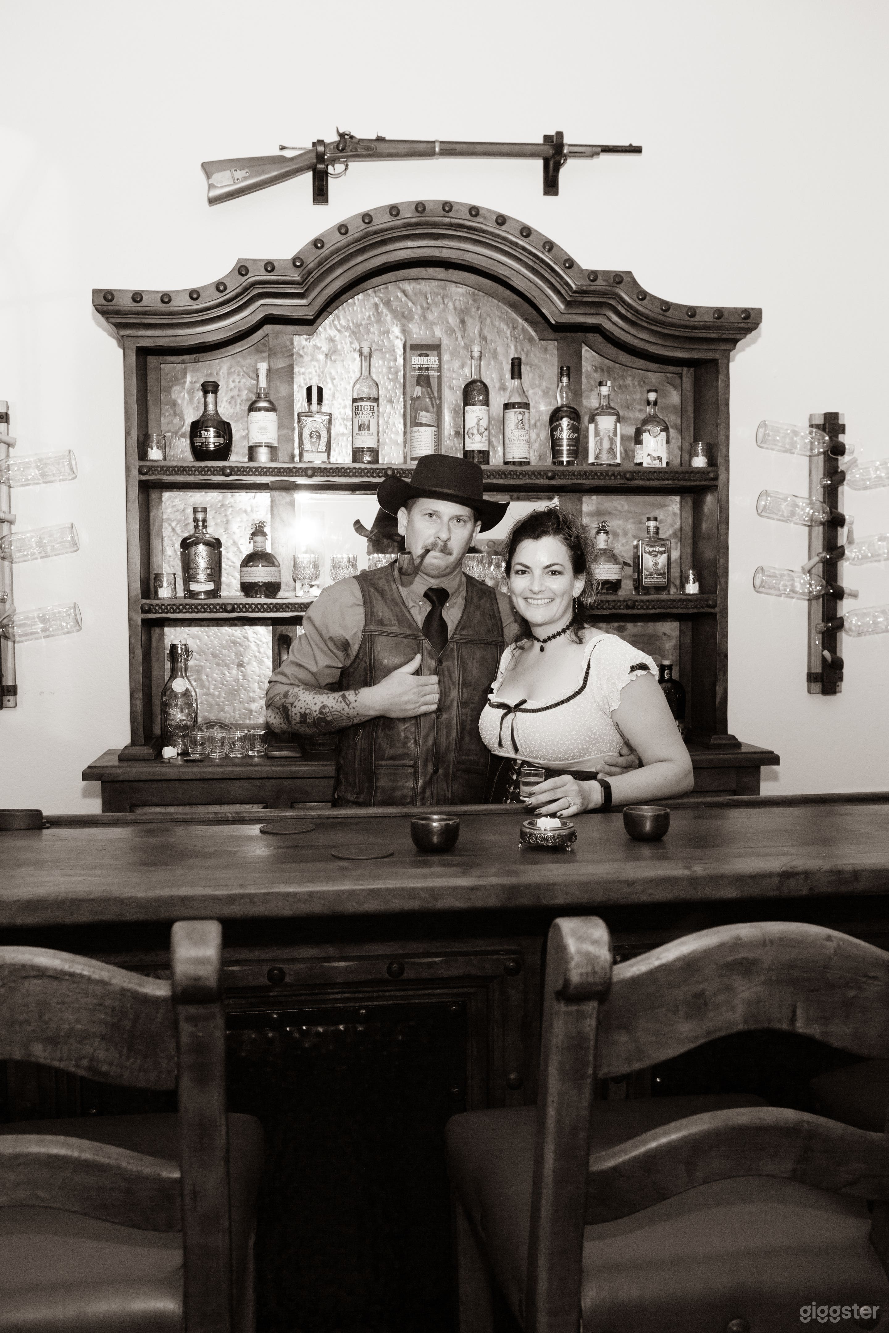 Notre saloon du Far West