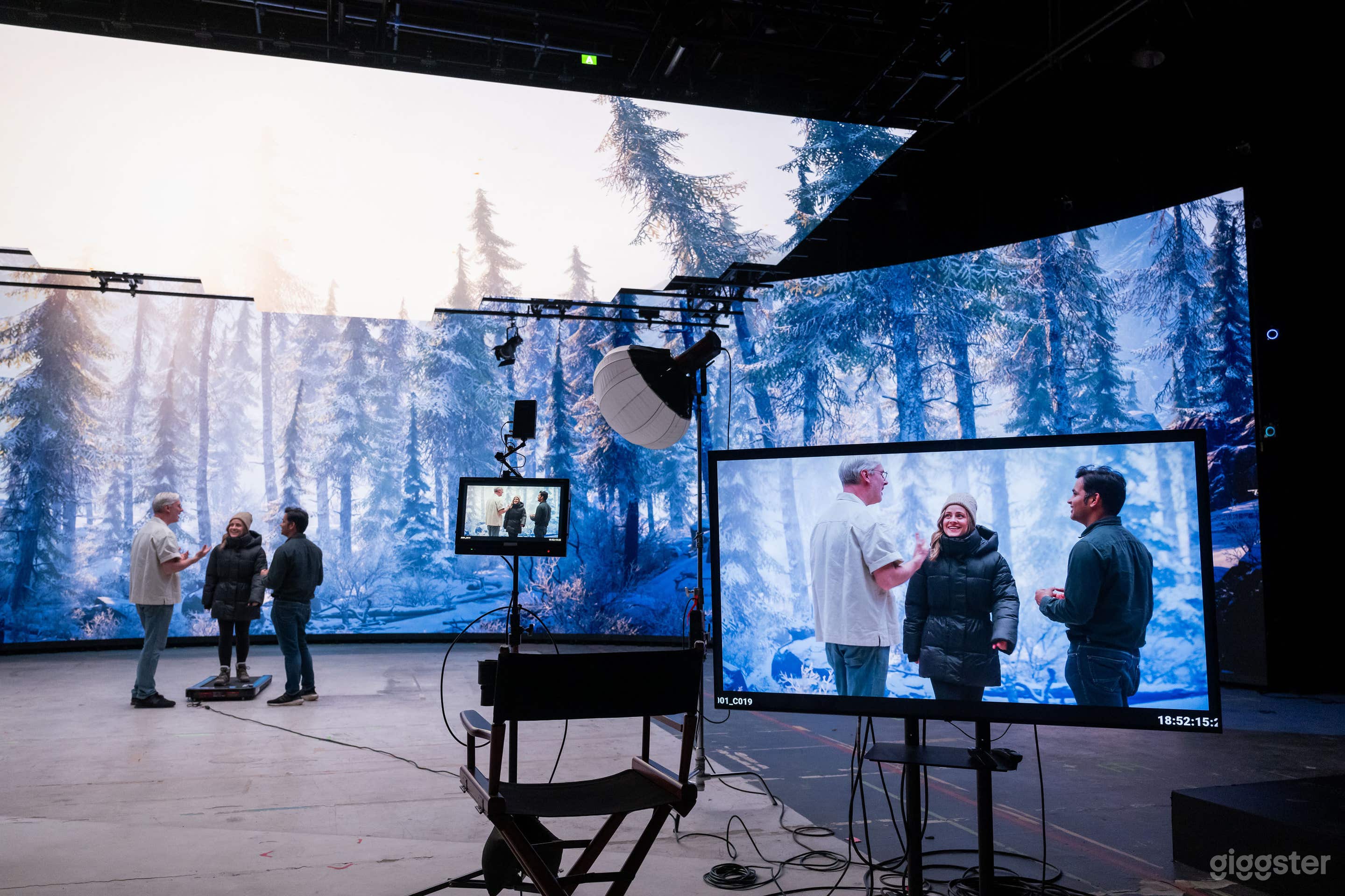 Stage B - LED Volume stage