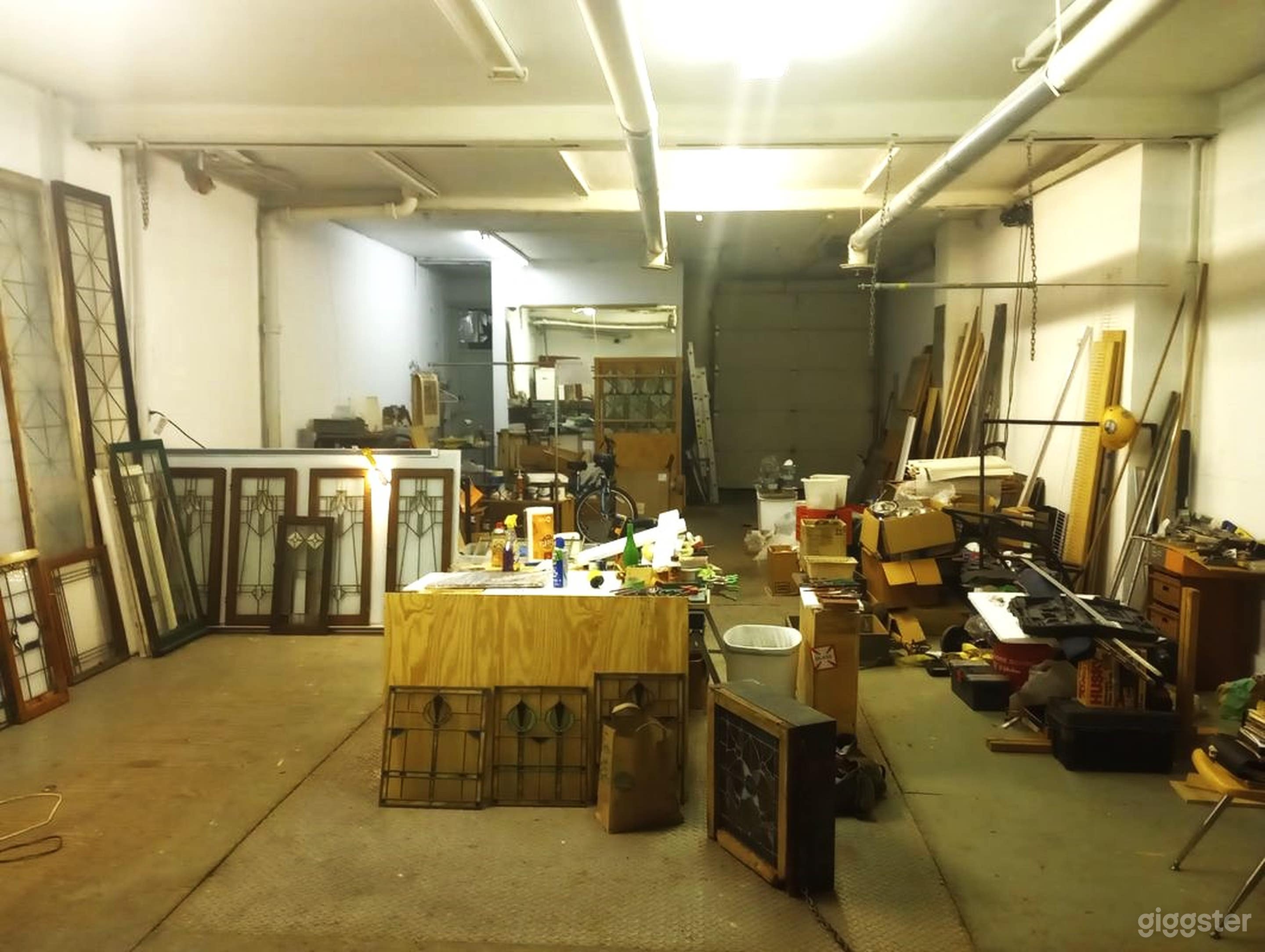 Vintage Stained Glass Window Warehouse Photo 1