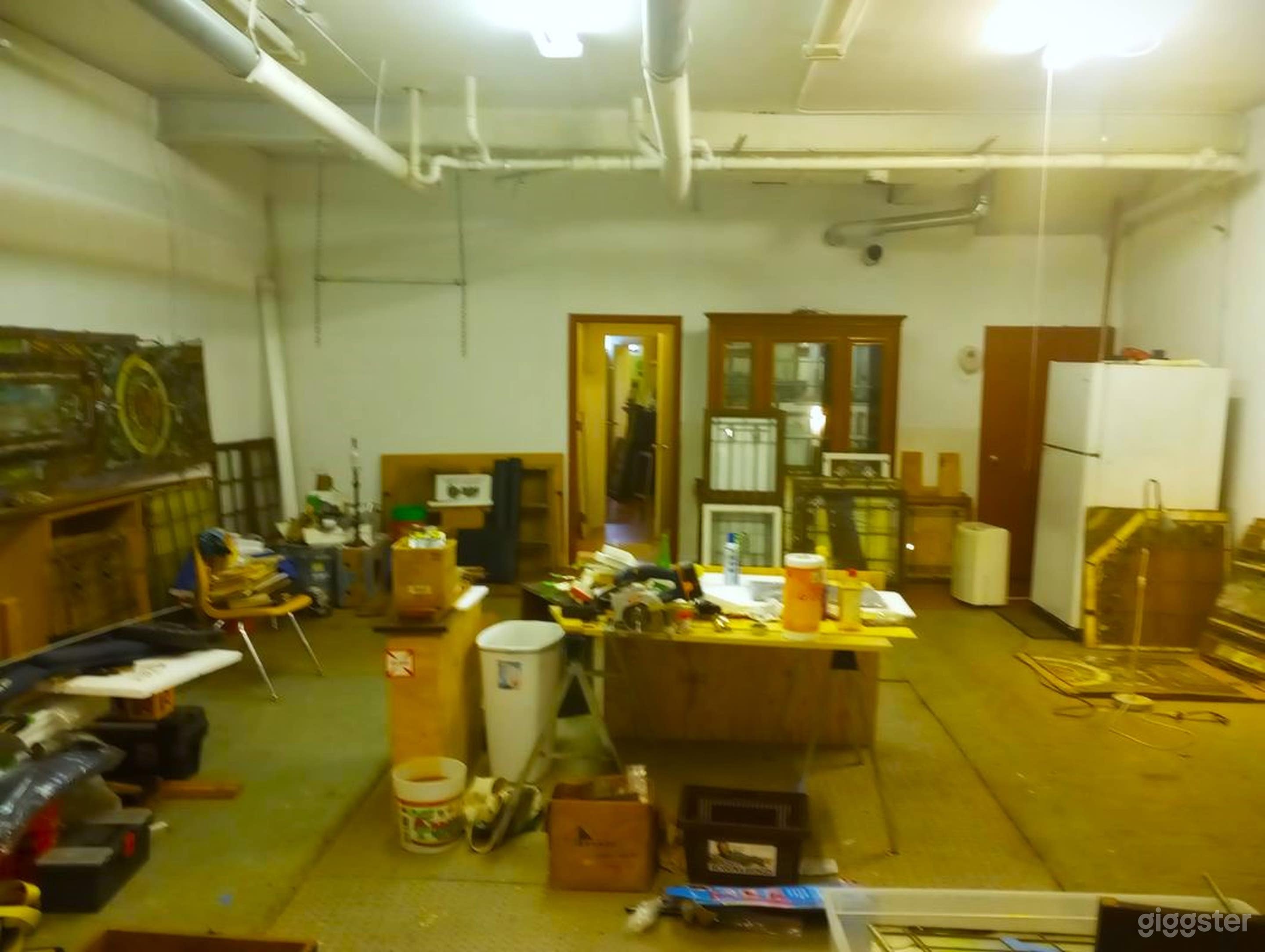 Vintage Stained Glass Window Warehouse Photo 2