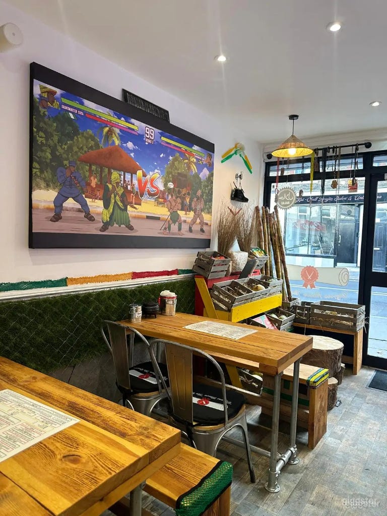  Jamaikanisches & nigerianisches Themenrestaurant 