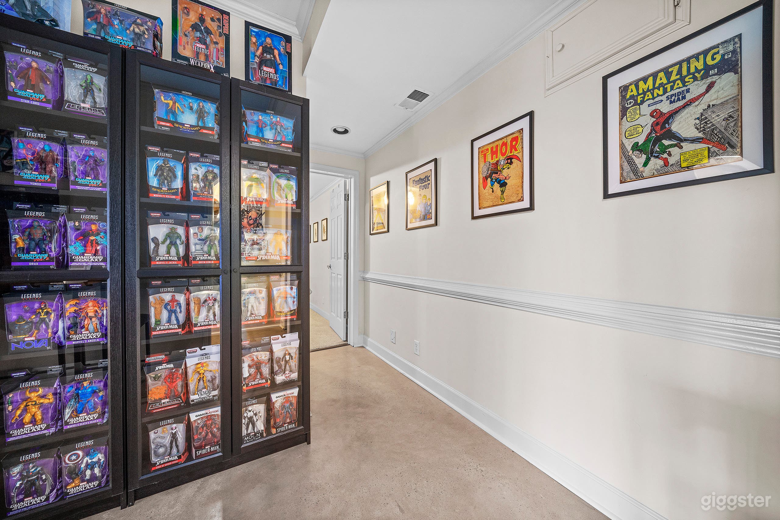 The Marvel Mancave!  Photo 1