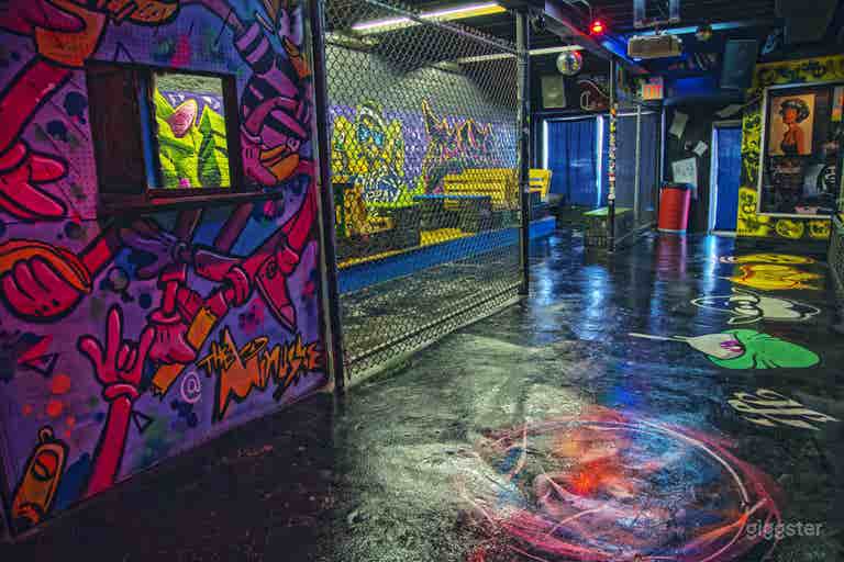  Colorful Energetic Art Infused Space 